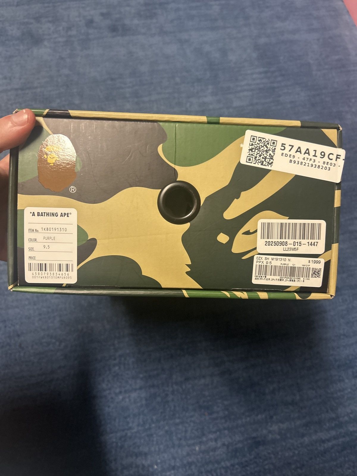 Bape Bape sk8 sta purple Size US 9.5 / EU 42-43 - 13 Thumbnail