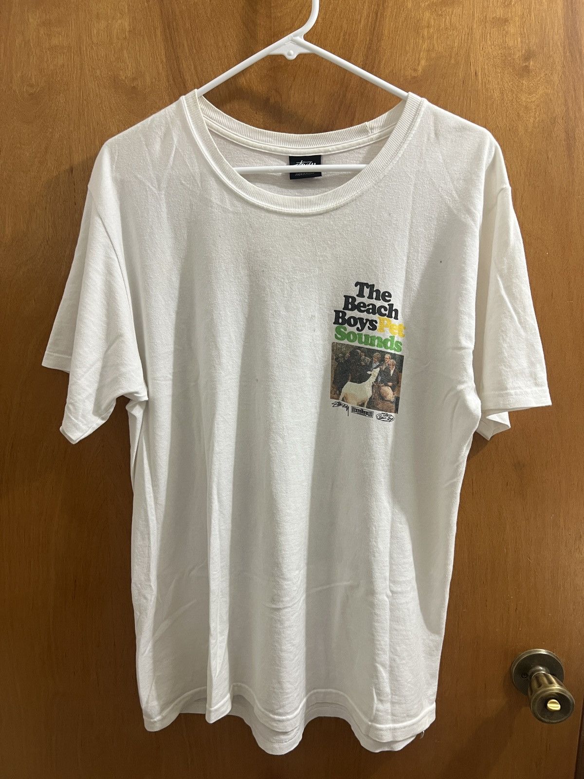 Band Tees × Streetwear × Stussy Stussy x The Beach Boys Pet Sounds 