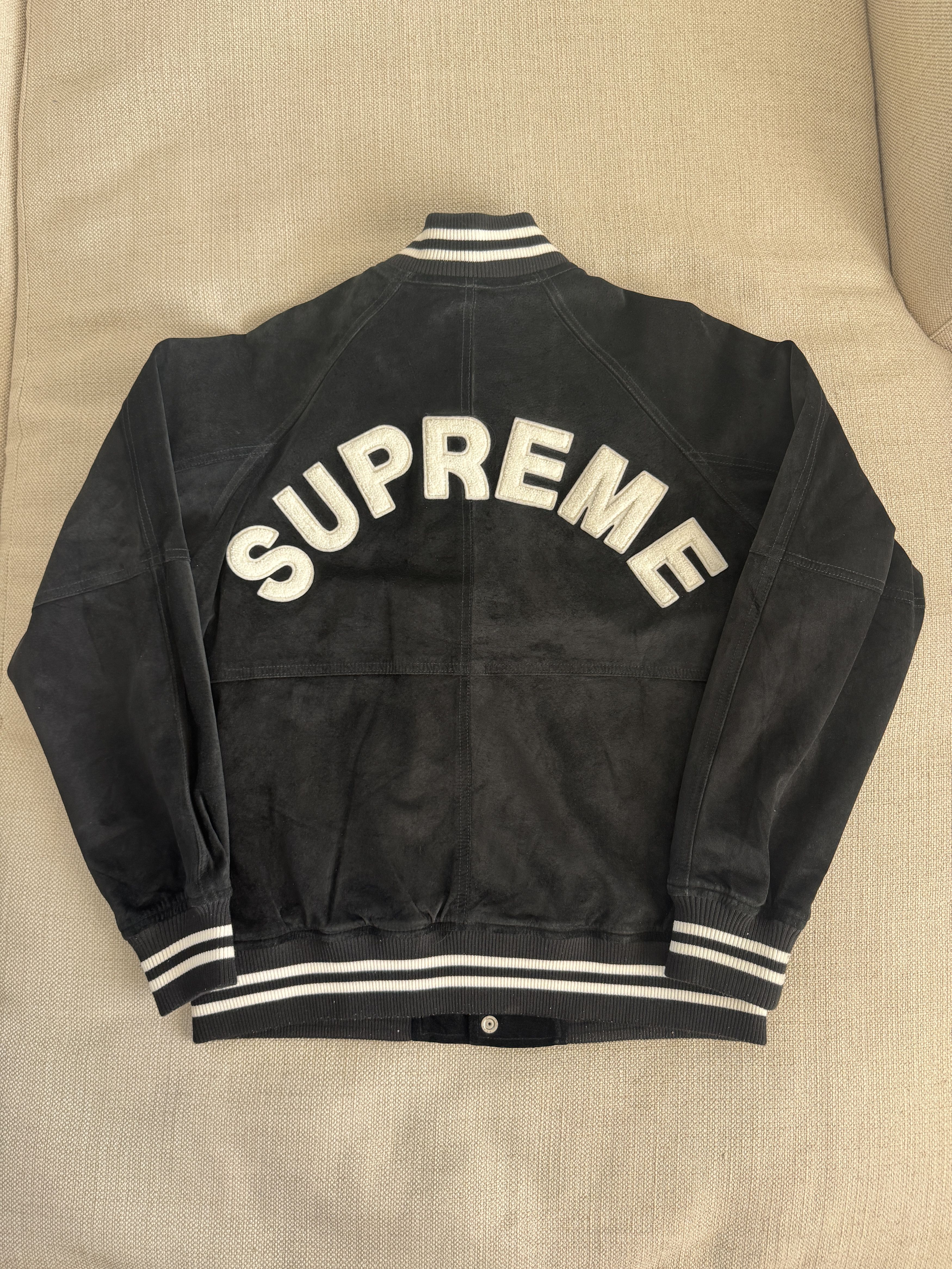 トップス Supreme Ponyhair Varsity Jacket L Spring/Summer 2025 Preview – Supreme
