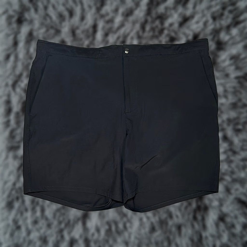 Lands' End Lands' End Hybrid Swim Shorts Bottom XL Regular Men Black 86% Polyester 14% Spandex - preowned Size US 36 / EU 52 - 1 Thumbnail