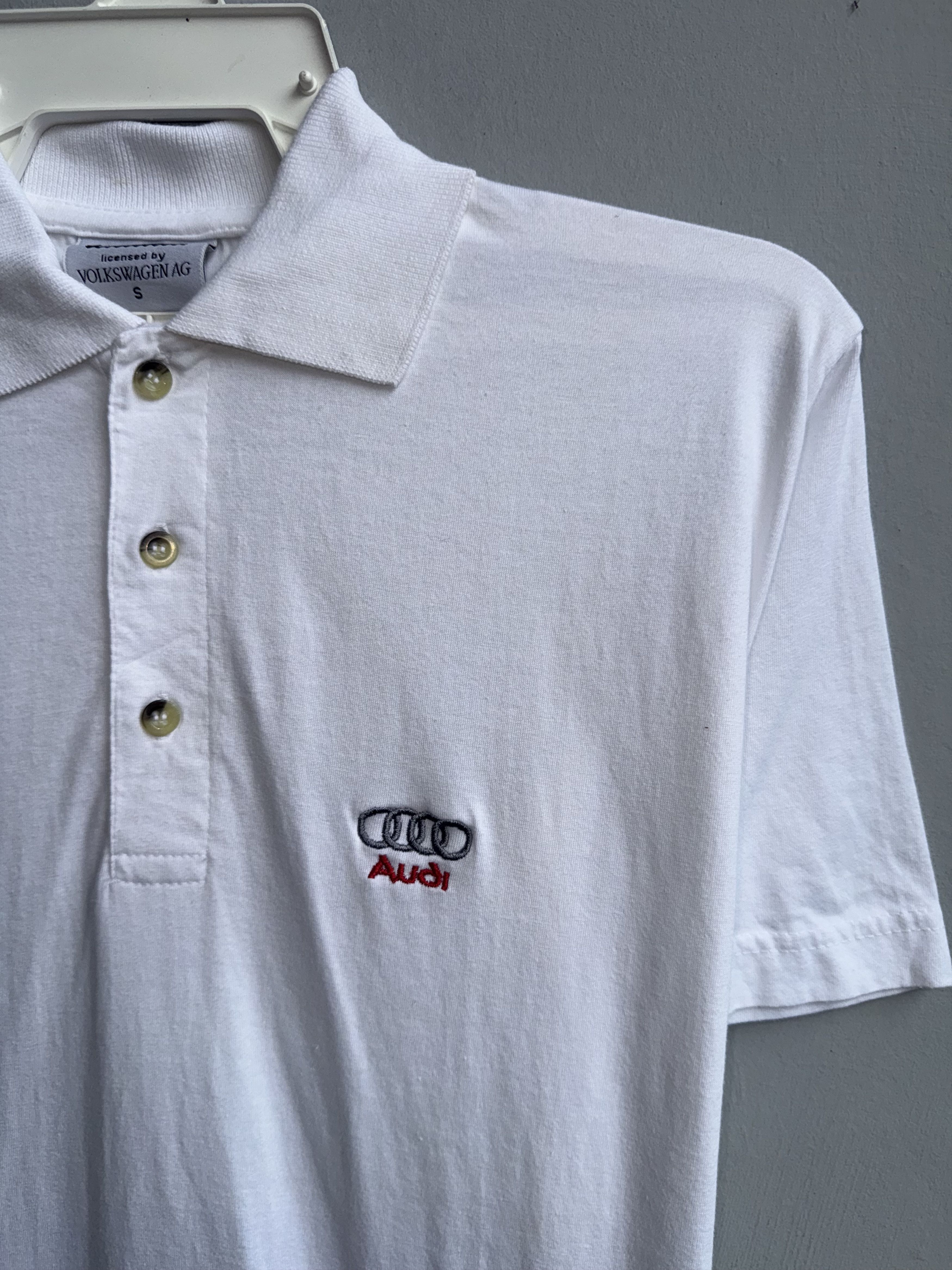 Audi × Vintage Audi Volkswegen Polo Shirt Size US M / EU 48-50 / 2 - 2 Thumbnail