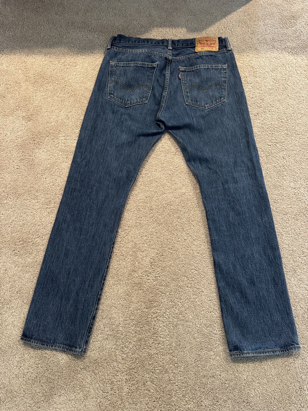 Levi's Levis 501 Blue Jeans Size US 32 / EU 48 - 2 Thumbnail