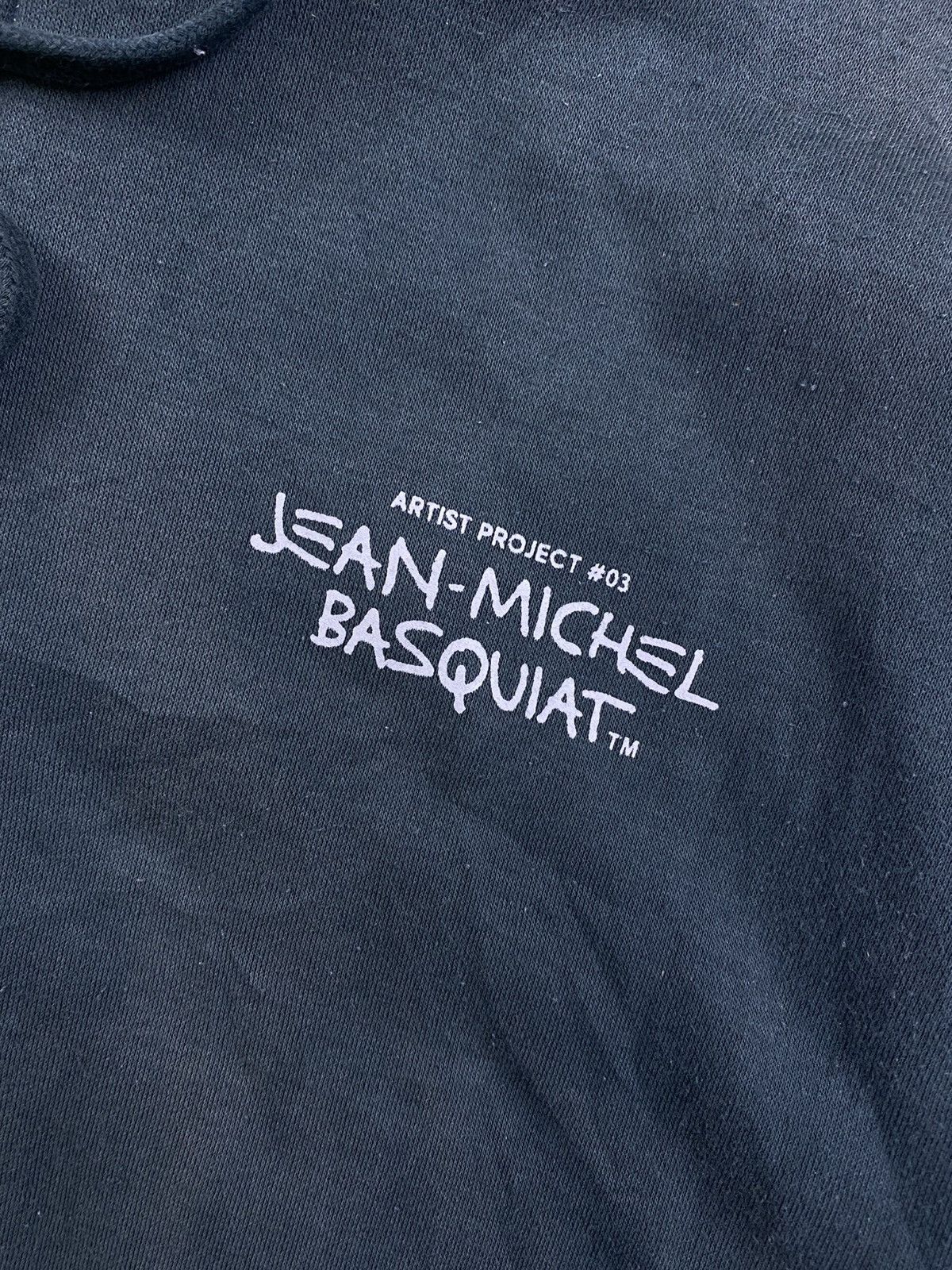Jean-Michel Basquiat Vtg Jean Michel Basquiat Collaboration Hooded Zipper Size US M / EU 48-50 / 2 - 7 Thumbnail