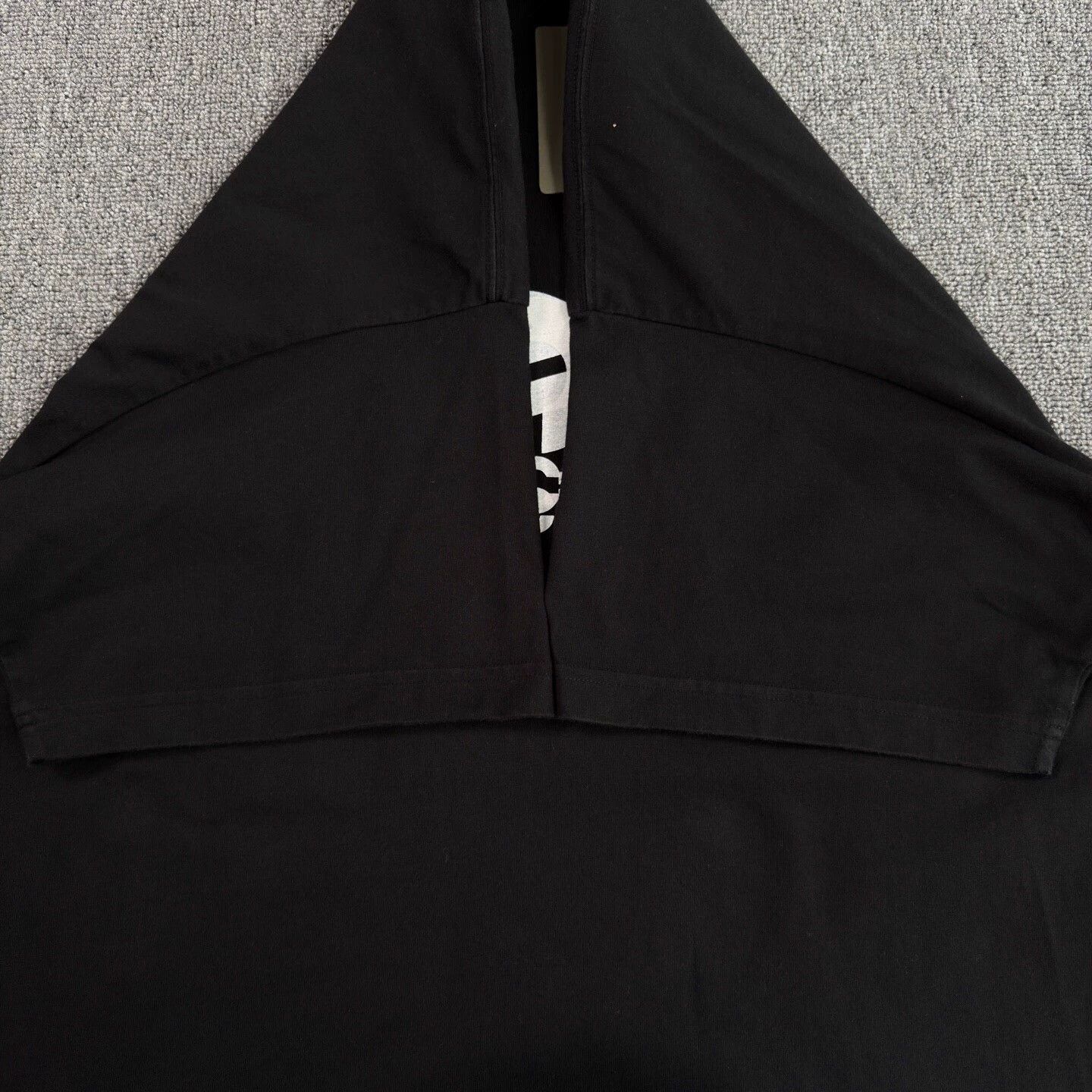 Balenciaga Balenciaga WMN Phantom Overlap Logo Black Tee 1 NM Size S / US 4 / IT 40 - 7 Thumbnail