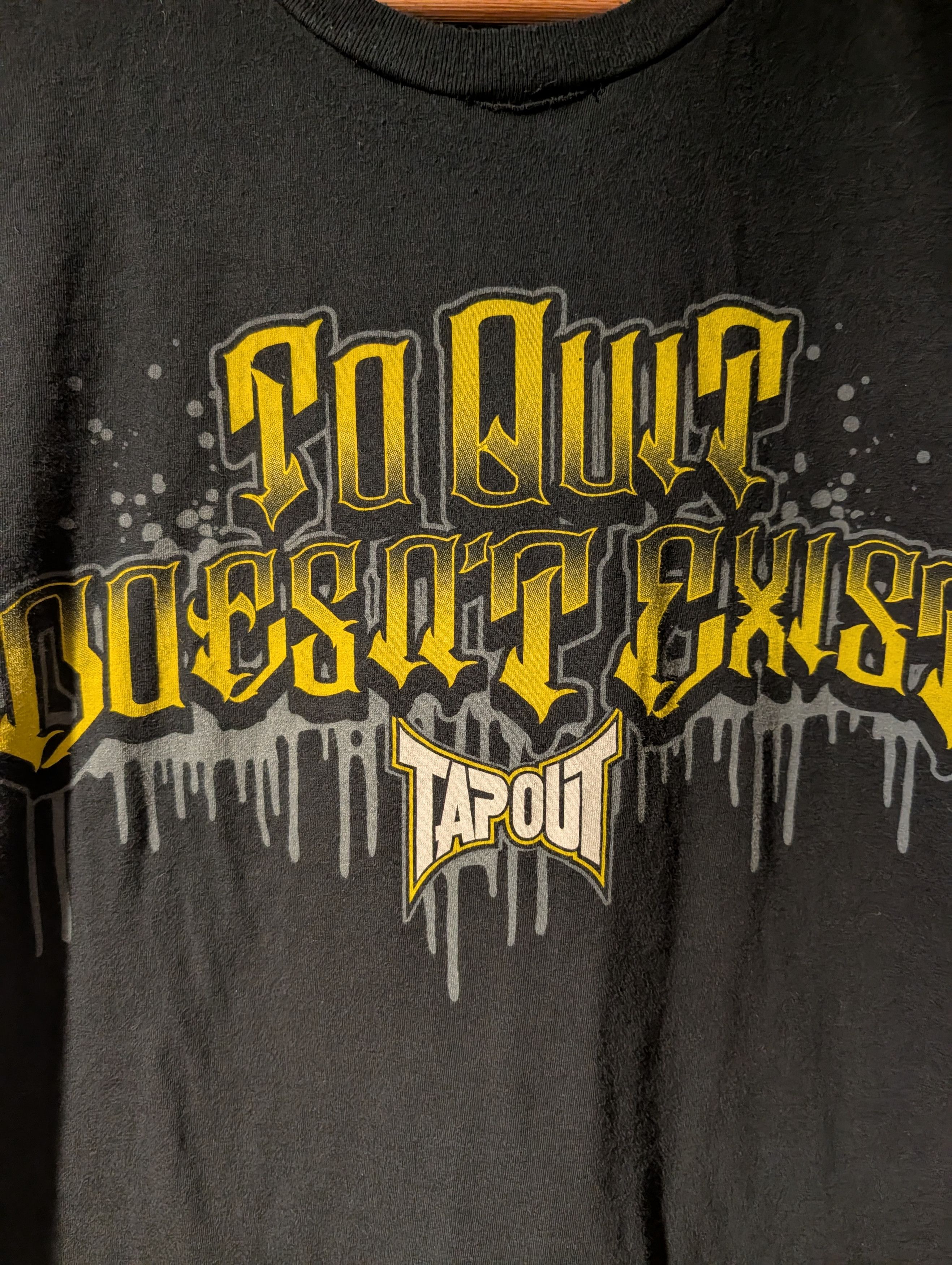 Tapout Tapout MMA Graphic T-Shirt Quit Doesn’t Exist Affliction Y2K Size US L / EU 52-54 / 3 - 2 Thumbnail