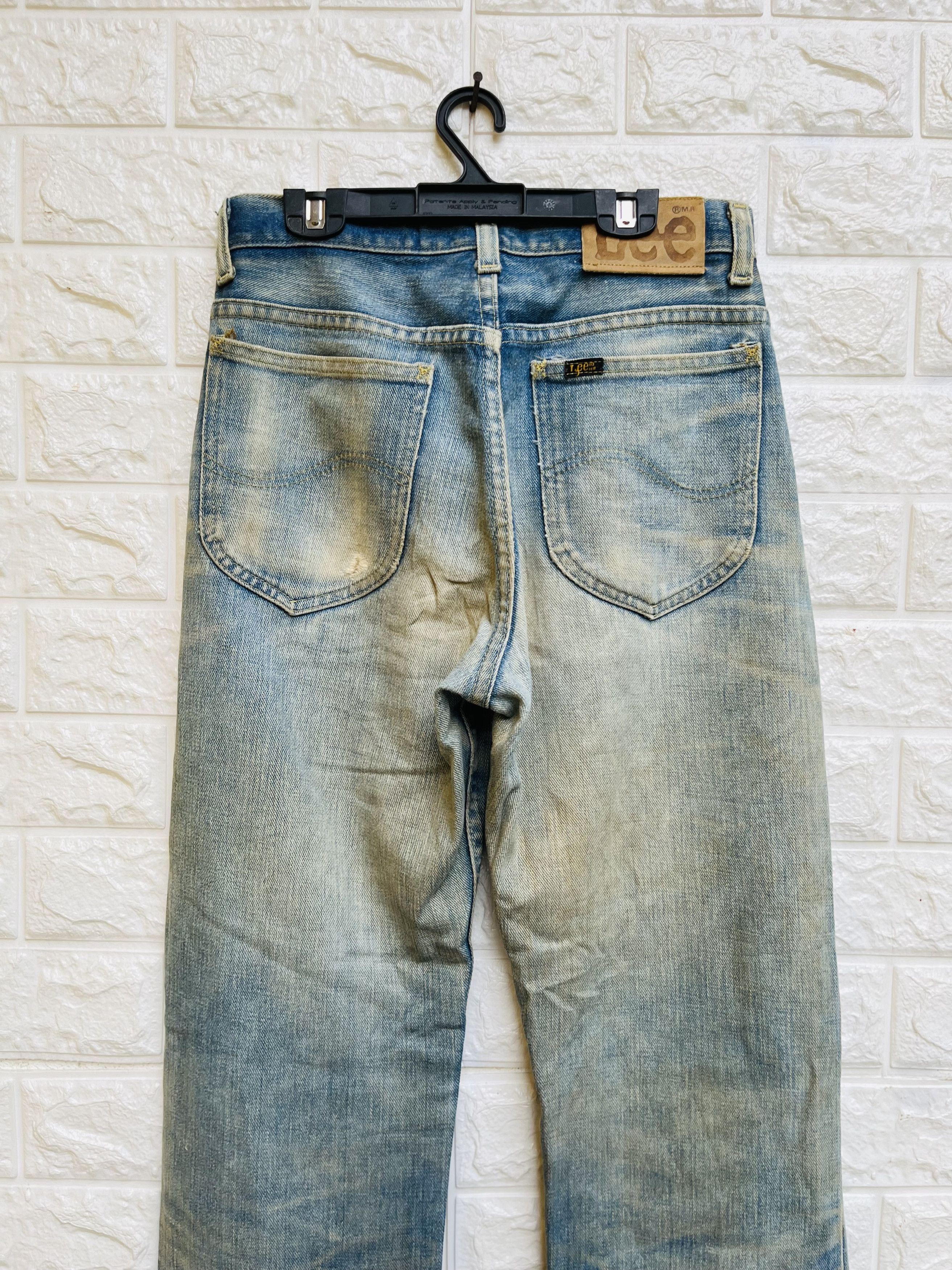 Lee × Vintage Vintage 80s LEE Rider Distressed Designer Fashion Style Size US 27 - 11 Thumbnail