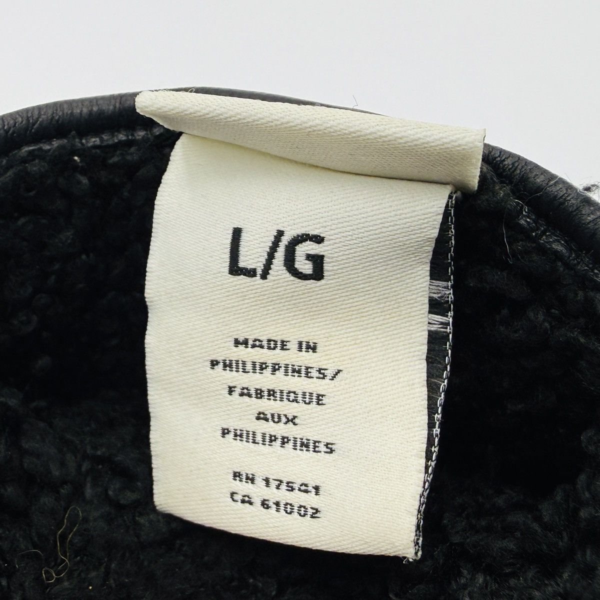 Ugg UGG Black Wool / Fleece & Leather Winter Gloves - Large Size ONE SIZE - 5 Thumbnail
