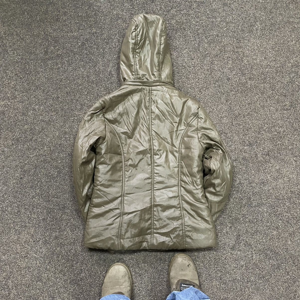 Japanese Brand Vintage 90s Puffer Jacket Olive Style Emo Punk Grail Y2K Size L / US 10 / IT 46 - 7 Thumbnail