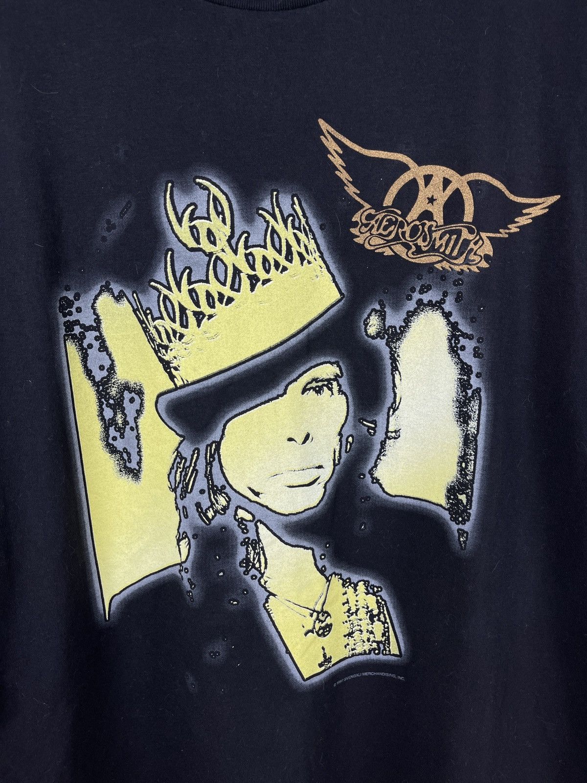 Band Tees Giant vintage 1997 Aerosmith Svengali merch band tee shirt Size US XL / EU 56 / 4 - 4 Thumbnail