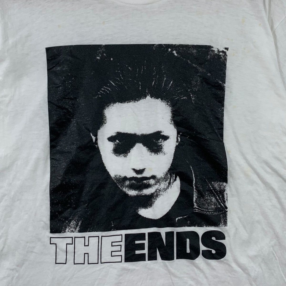 Japanese Brand Vintage 80s THE ENDS Japanese Movie Band Short Sleeve Shirt Size US L / EU 52-54 / 3 - 4 Thumbnail