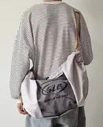Japanese Brand Fashion Hiphop rope sling side bag messenger crossbody bag Size ONE SIZE - 3 Thumbnail
