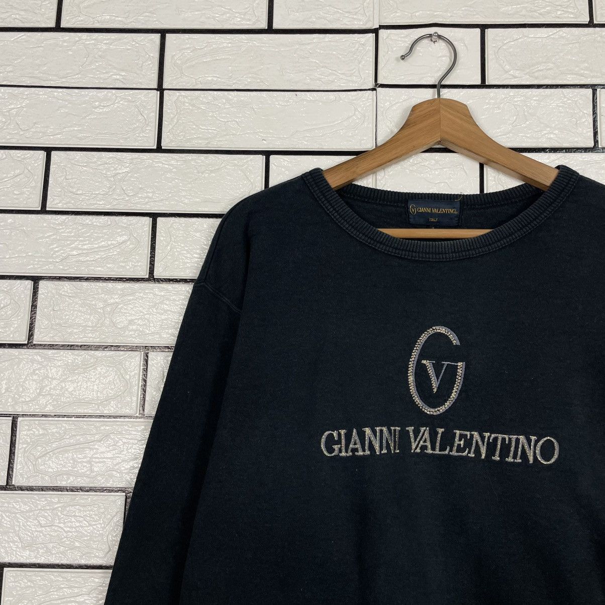 Japanese Brand Gianni Valentino Big Logo Sweatshirt Size US S / EU 44-46 / 1 - 6 Thumbnail
