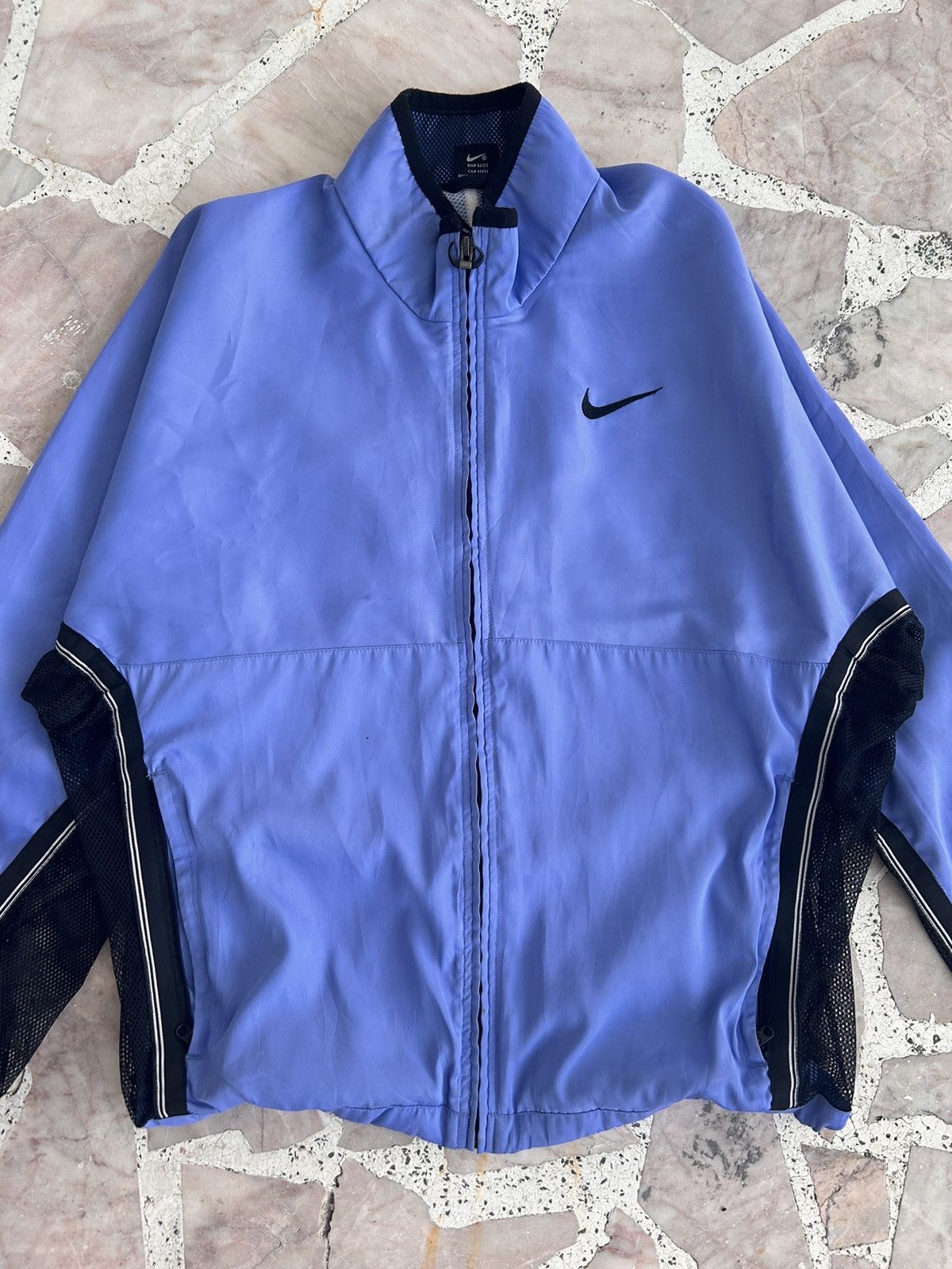 Nike nike agassi windbresker blue jacket zip on Size US L / EU 52-54 / 3 - 4 Thumbnail