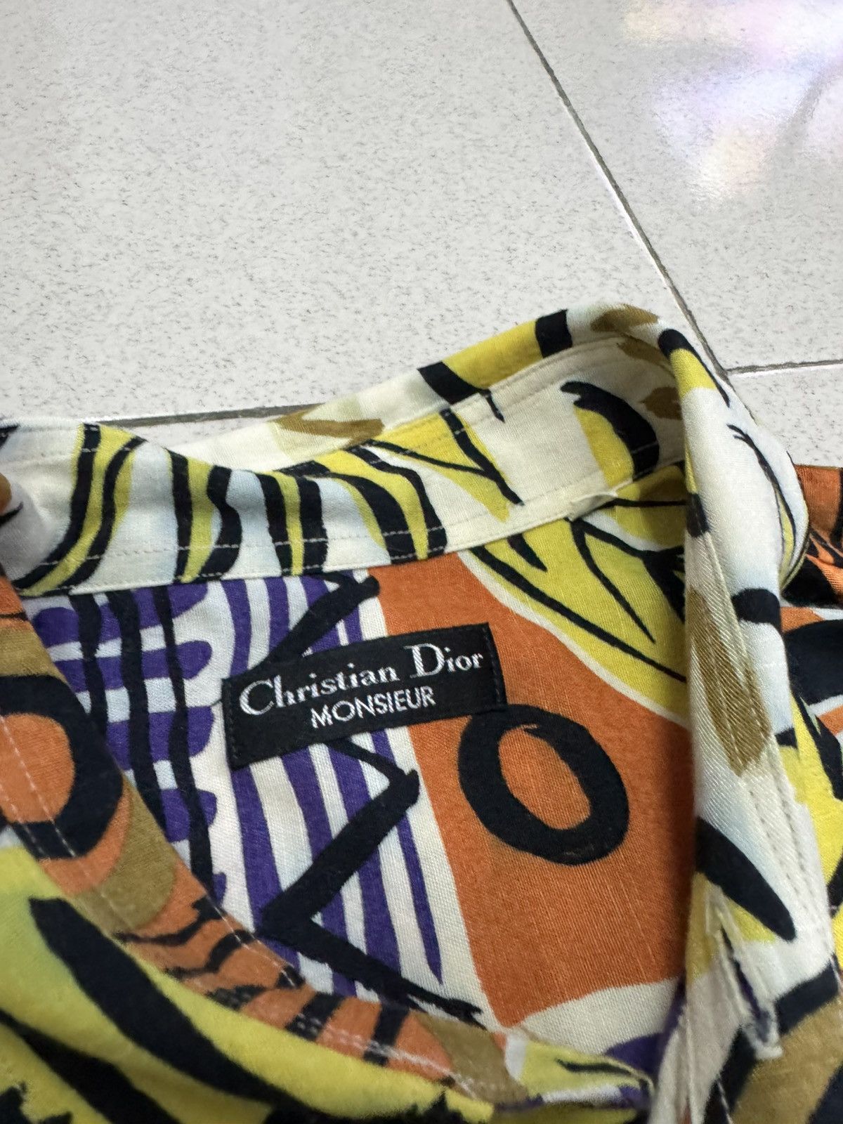 Christian Dior Monsieur VINTAGE CHRISTIAN DIOR HAWAIIAN SHIRT MIXED RAYON Size US L / EU 52-54 / 3 - 3 Thumbnail