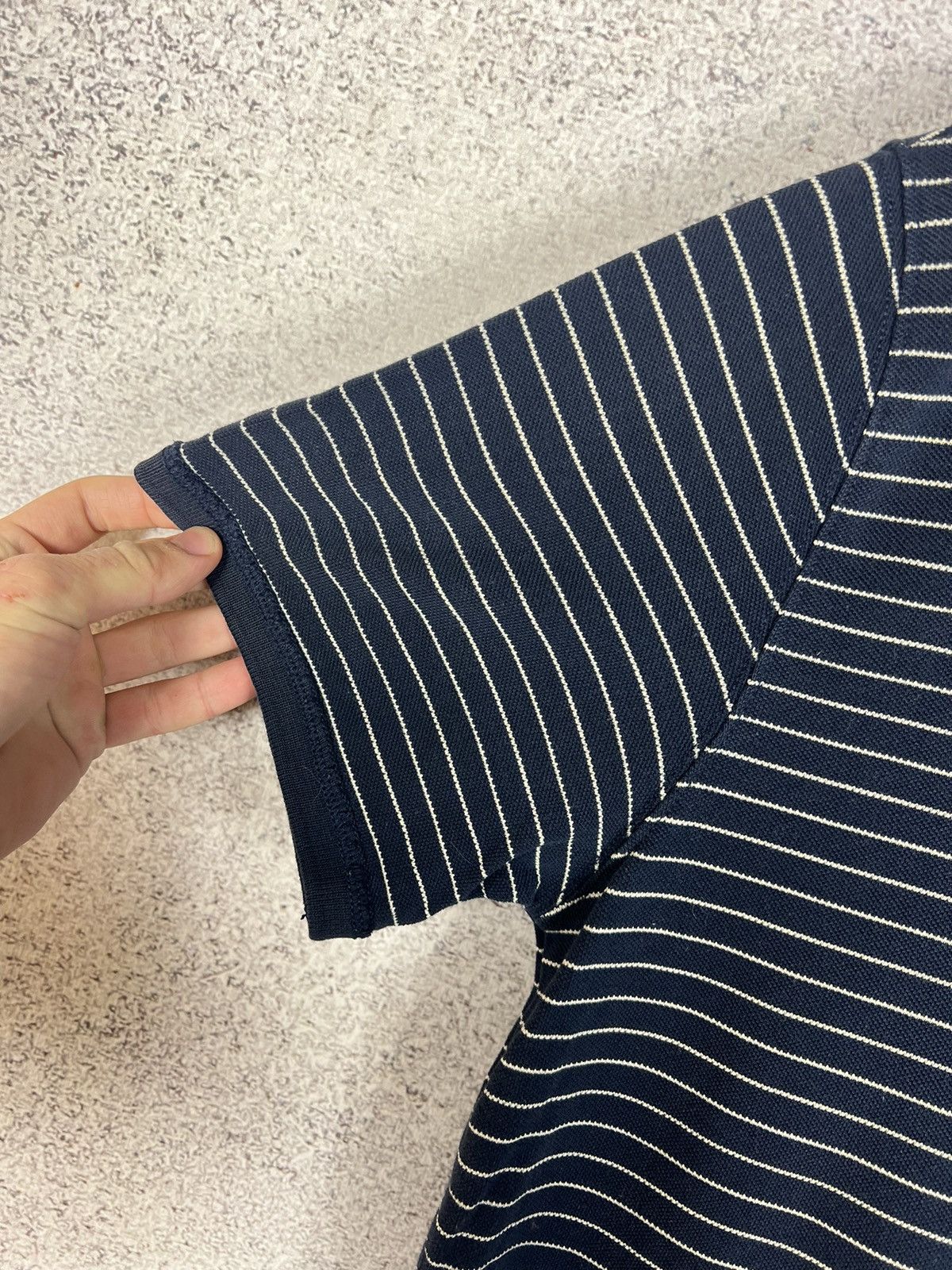 Polo Ralph Lauren Vintage Denim and Supply Ralph Lauren Striped Polo Shirt Size US L / EU 52-54 / 3 - 9 Thumbnail