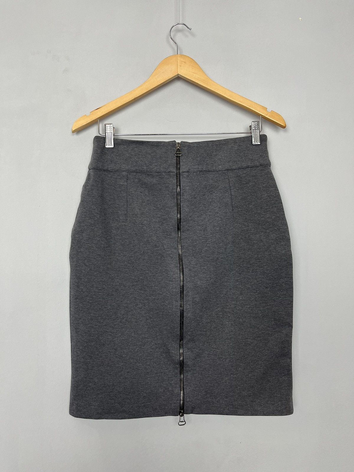 Pierre Balmain Pierre Balmain Luxury Cotton / Nylon Zip Skirt Size 34" / US 12 / IT 48 - 5 Thumbnail
