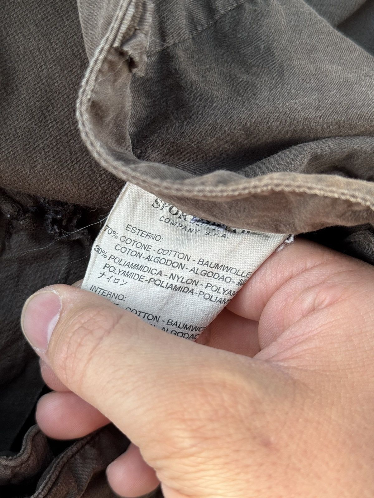 C.P. Company C.P. Company Archive Cargo Brown Nylon Trousers Relaxed Fit Size US 38 / EU 54 - 14 Thumbnail