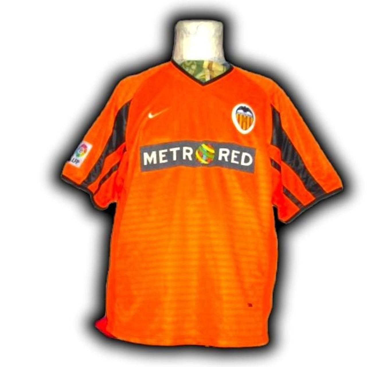 Fc Valencia Spain 2001 2002 Away Shirt Jersey