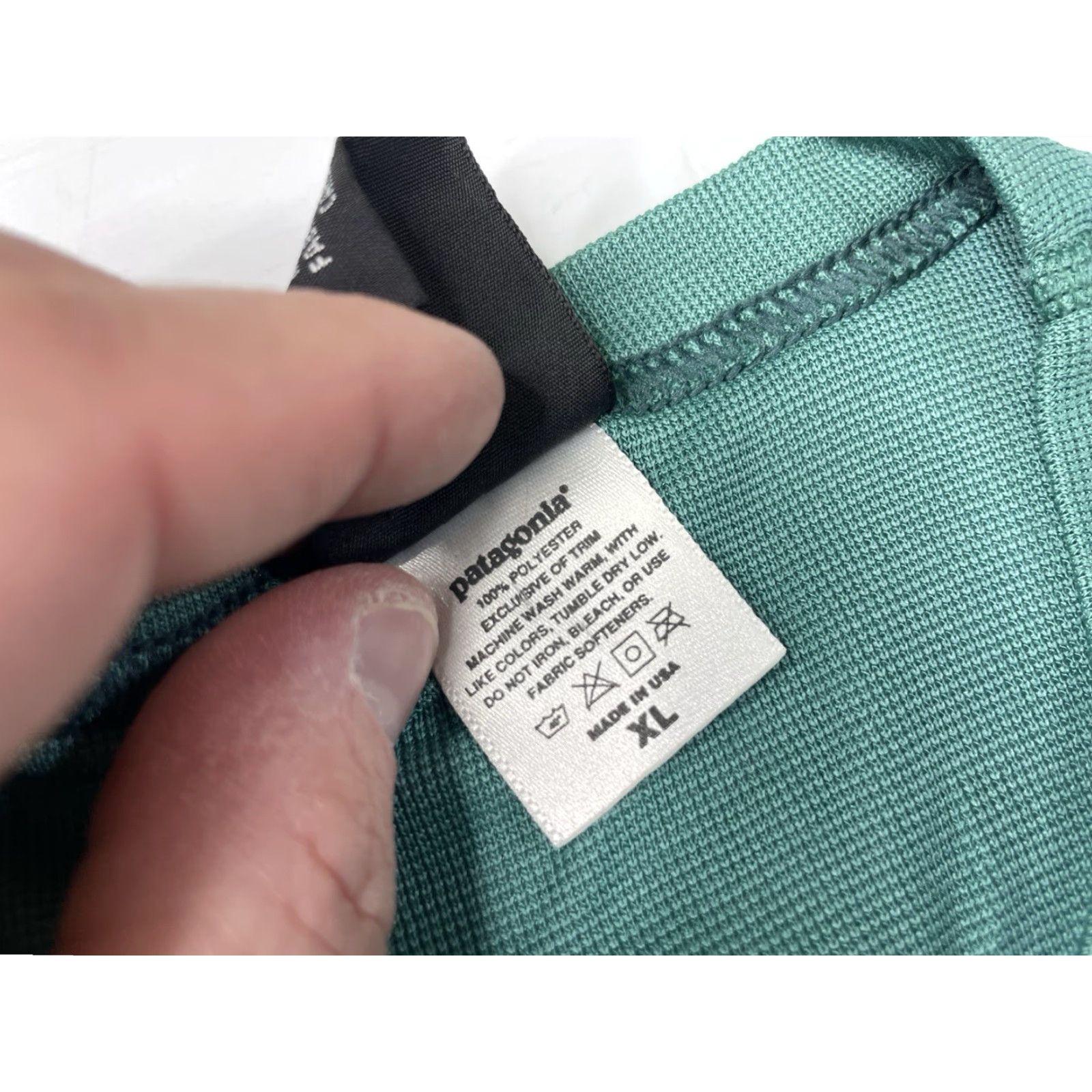Patagonia Patagonia T-Shirt Mens XL Green Capilene Short Sleeve Crew Neck Activewear Hiking Running Casual Logo Size US XL / EU 56 / 4 - 4 Thumbnail