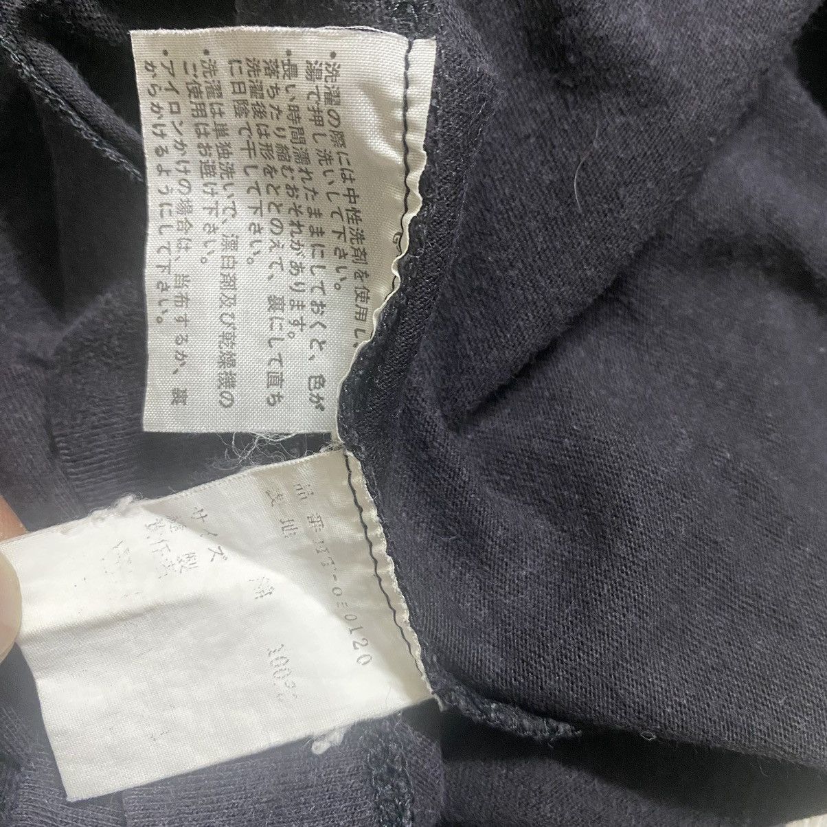Comme des Garcons Homme Vintage Comme Des Garcons Homme Half Zip Longsleeve Shirt Size US M / EU 48-50 / 2 - 13 Thumbnail