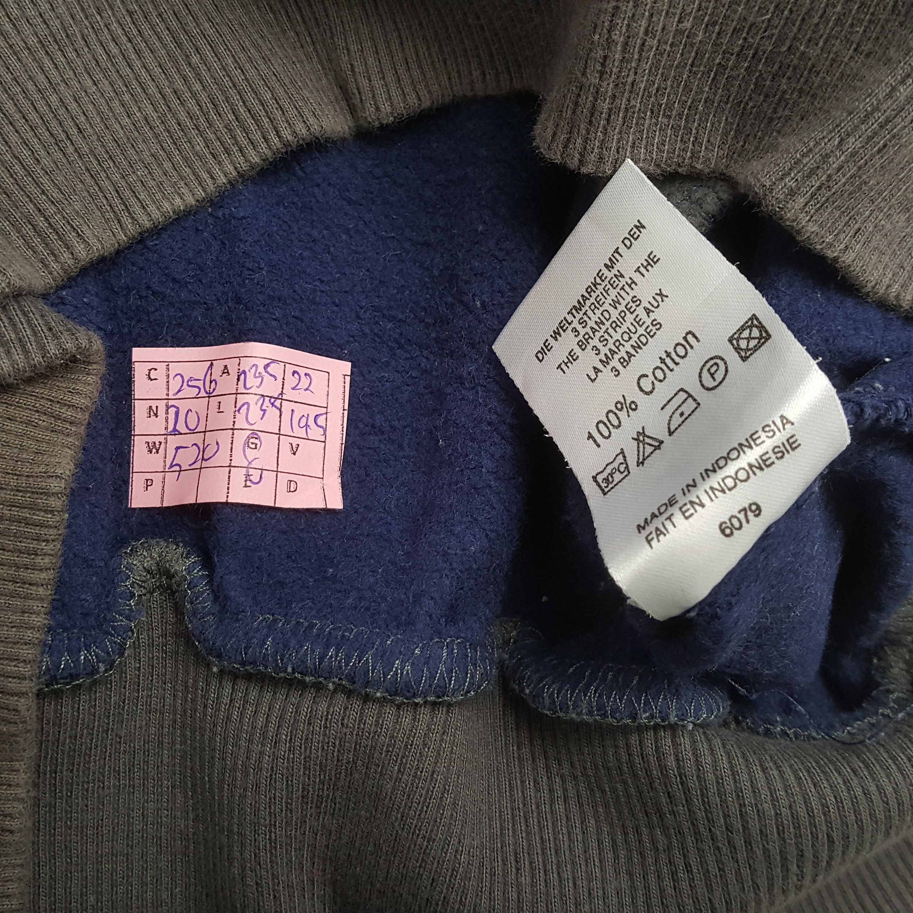 Adidas × Vintage ADIDAS THREE STRIPES Nice Design Fashion Style Sweatshirt Size L / US 10 / IT 46 - 8 Thumbnail