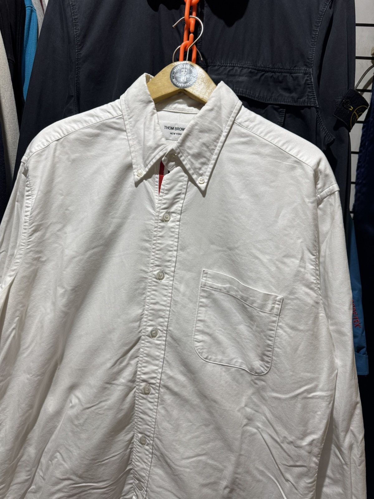 Thom Browne Thom Browne Classic Oxford Shirt Size US XL / EU 56 / 4 - 3 Thumbnail