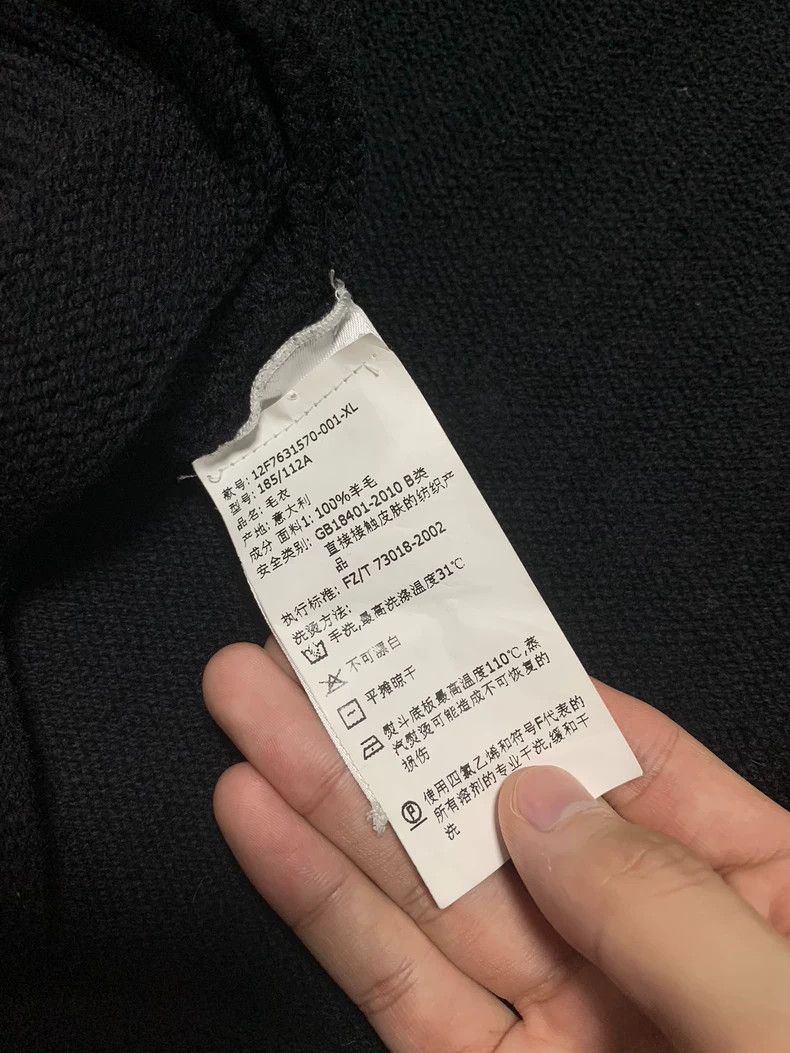 Givenchy Givenchy Deconstructed High-Neck Sweater Size US XL / EU 56 / 4 - 4 Thumbnail