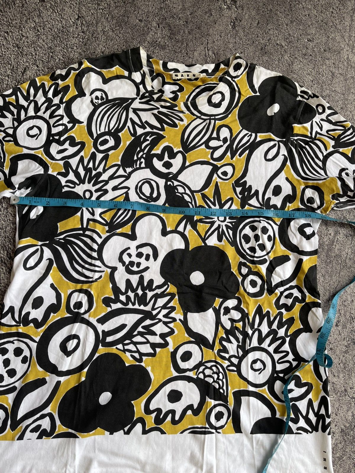 Japanese Brand Marni flower tshirt Size US M / EU 48-50 / 2 - 12 Thumbnail
