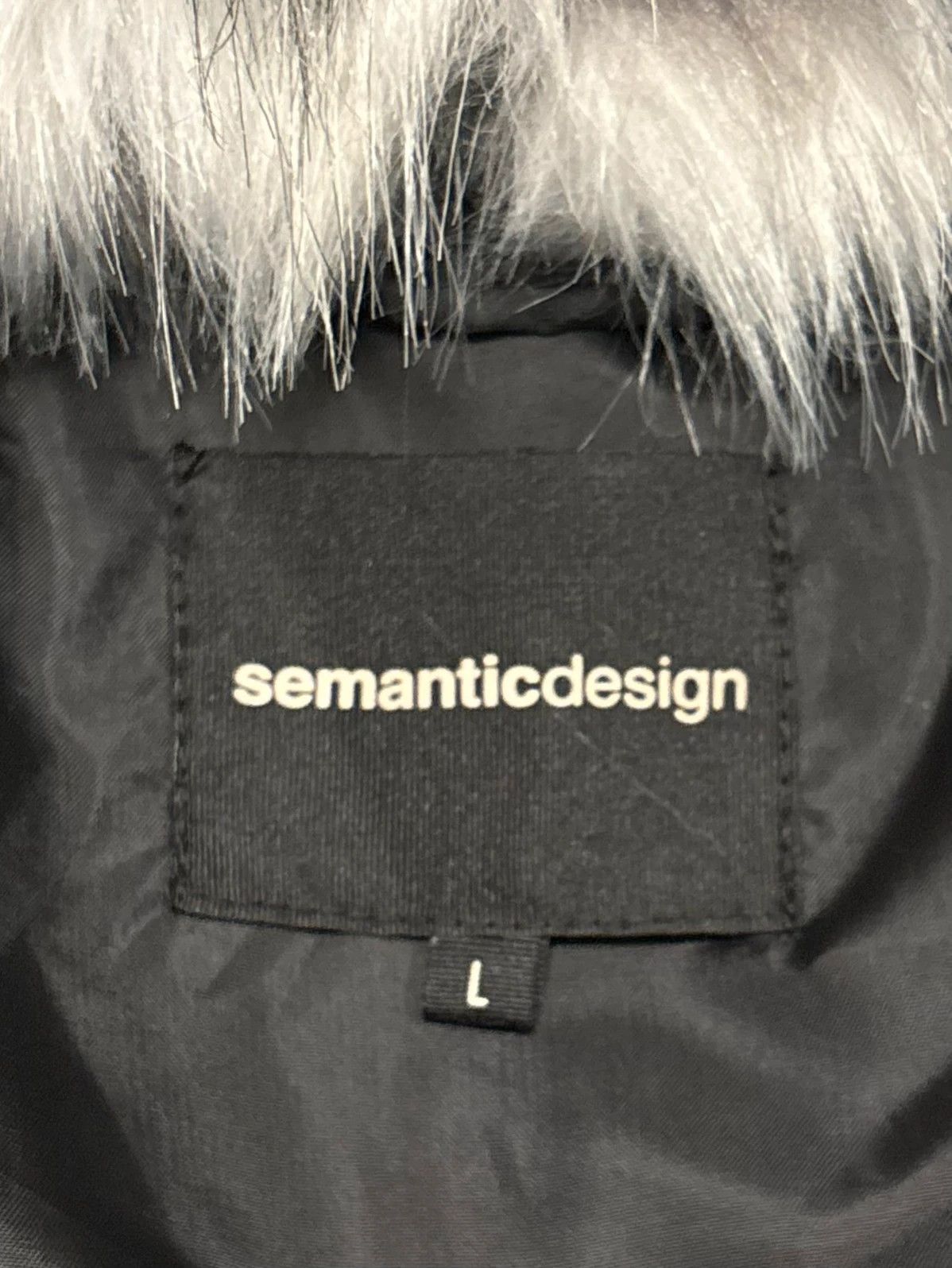 semanticdesign Japanese brand black oversized panda fur coat Size US M / EU 48-50 / 2 - 4 Thumbnail