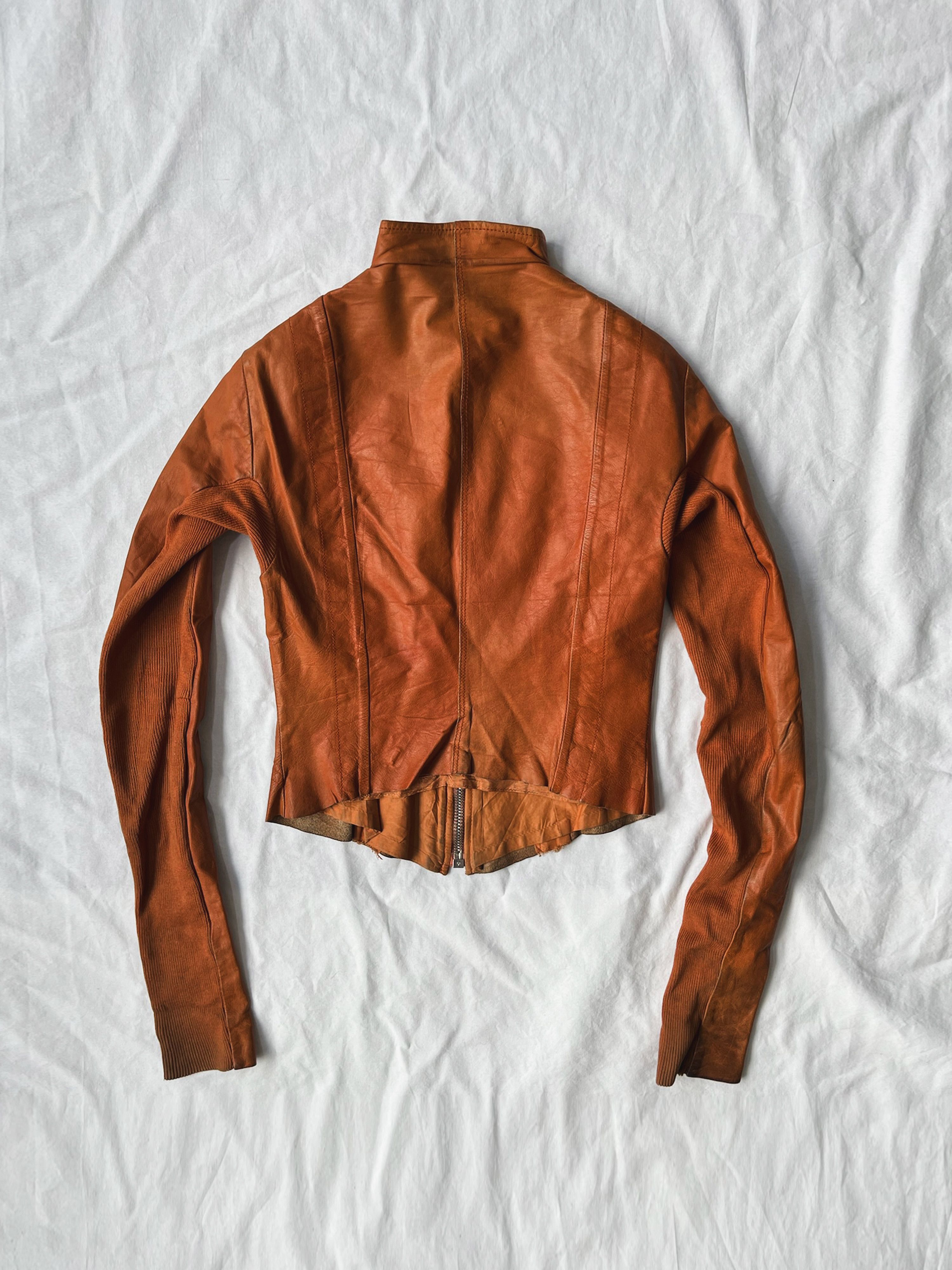 Rick Owens rick owens olmar and mirta bozo leather jacket Size XS / US 0-2 / IT 36-38 - 5 Thumbnail