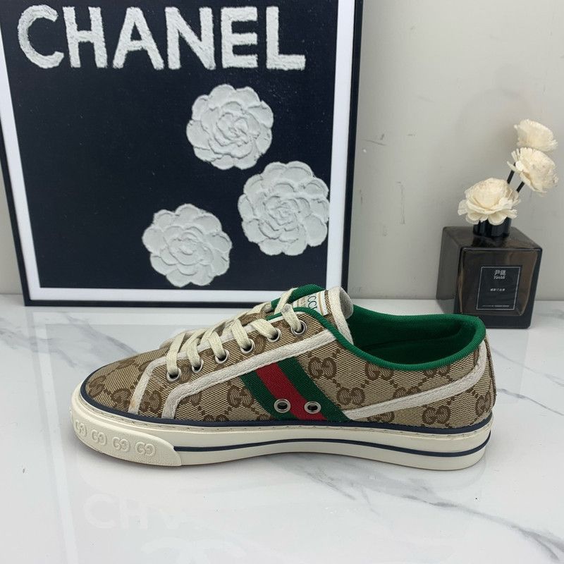 Gucci Gucci Tennis 1977 Canvas Low-Top Sneakers - Size US 6.5 / EU 39-40 - 9 Thumbnail