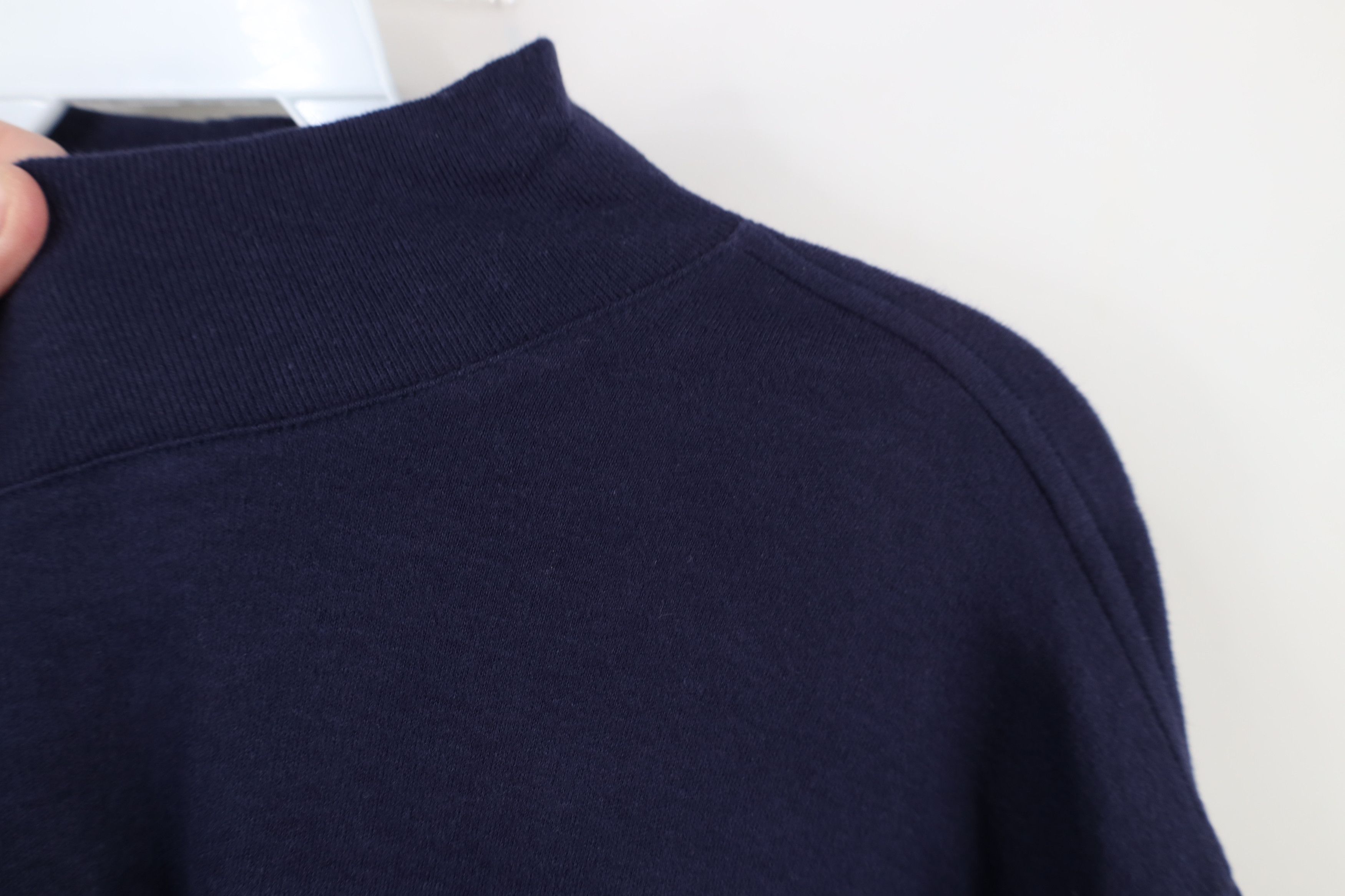 Vintage Deadstock Vintage Streetwear Mock Neck Long Sleeve T-Shirt Size US L / EU 52-54 / 3 - 7 Thumbnail