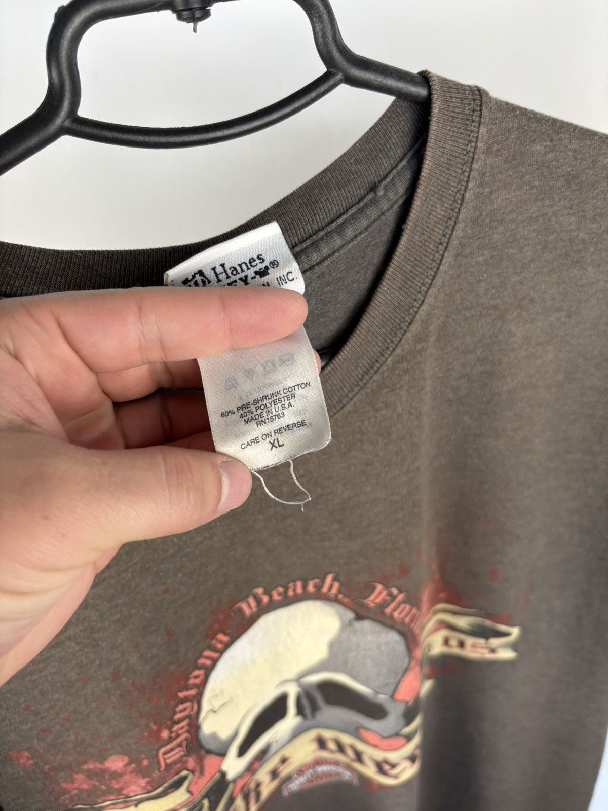 Harley Davidson Harley Davidson 2005 vintage big logo t shirt size XL Size US XL / EU 56 / 4 - 4 Thumbnail