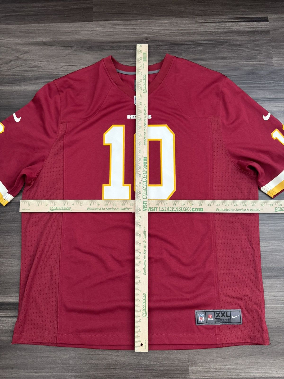 Nike Washington Redskins Robert Griffin #10 NFL On Field Jersey Size US XXL / EU 58 / 5 - 5 Thumbnail