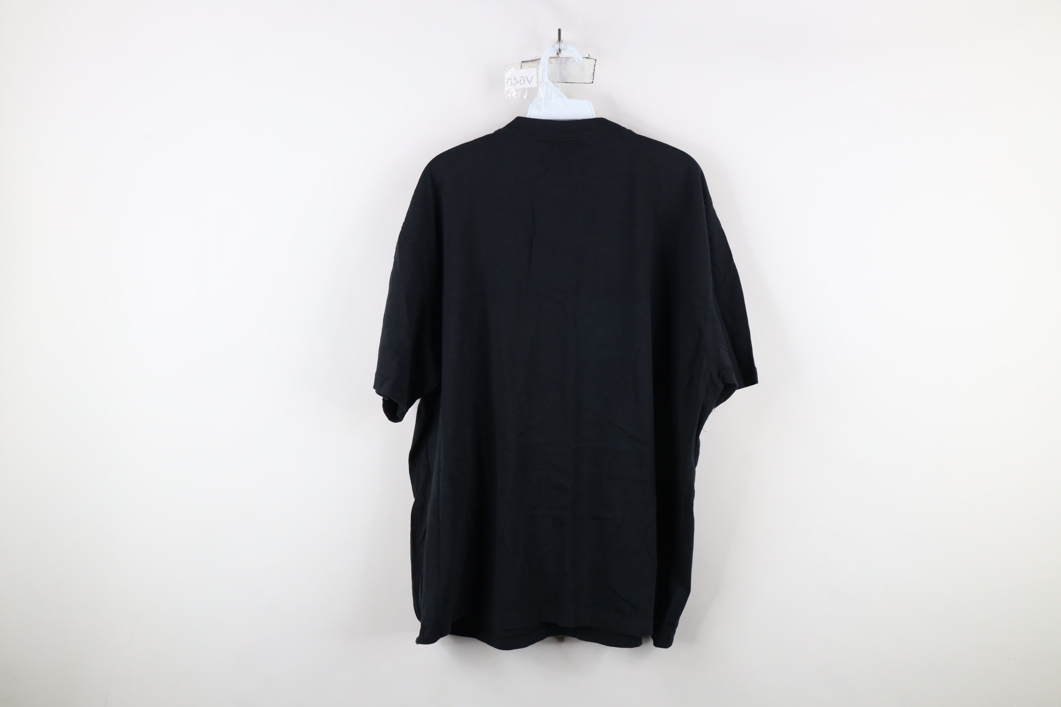 Vintage Vintage 90s Streetwear Short Sleeve Henley T-Shirt Cotton Size US XL / EU 56 / 4 - 10 Thumbnail