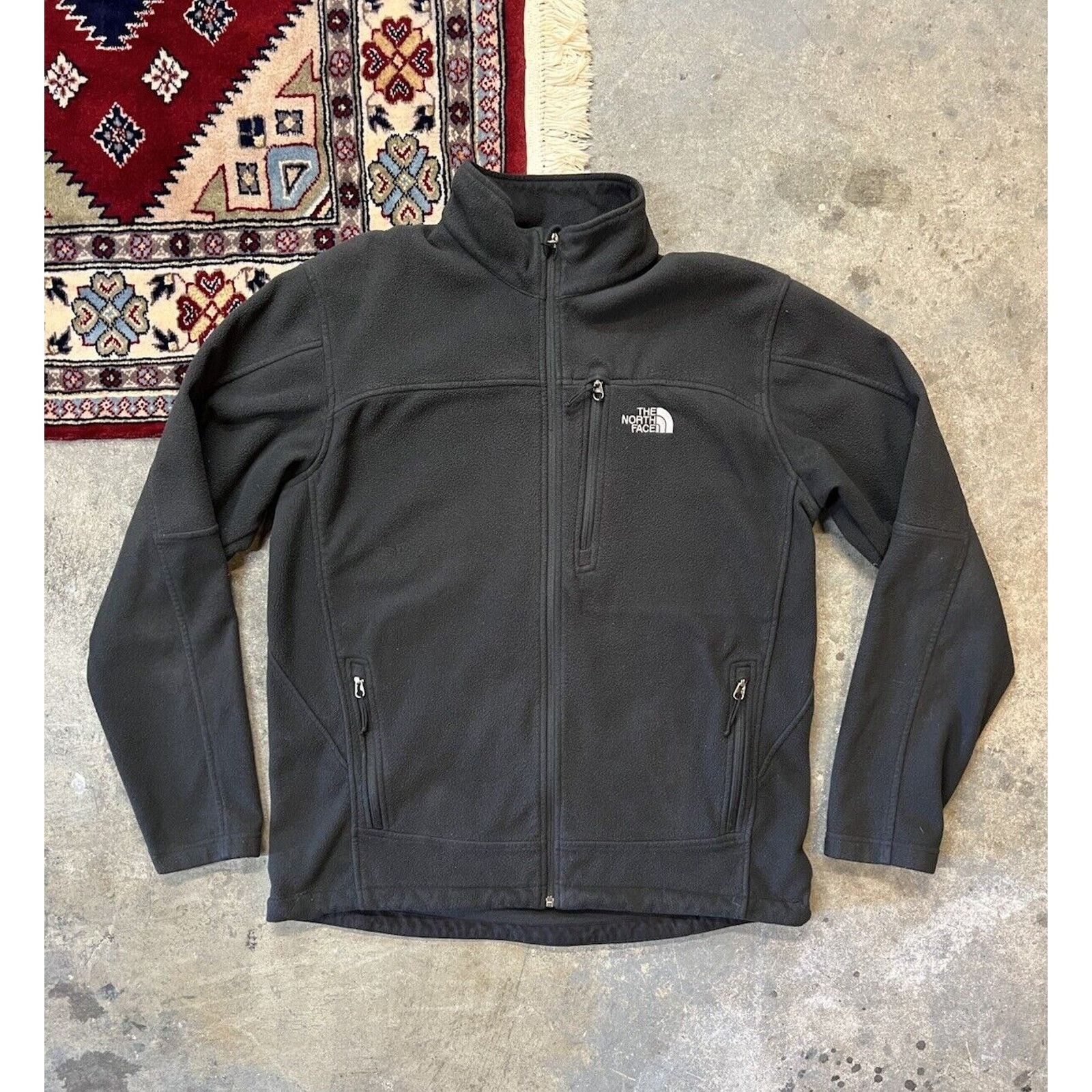 The North Face The North Face Fleece Jacket Mens L Black Full Zip 2013 Rare Size US L / EU 52-54 / 3 - 1 Thumbnail
