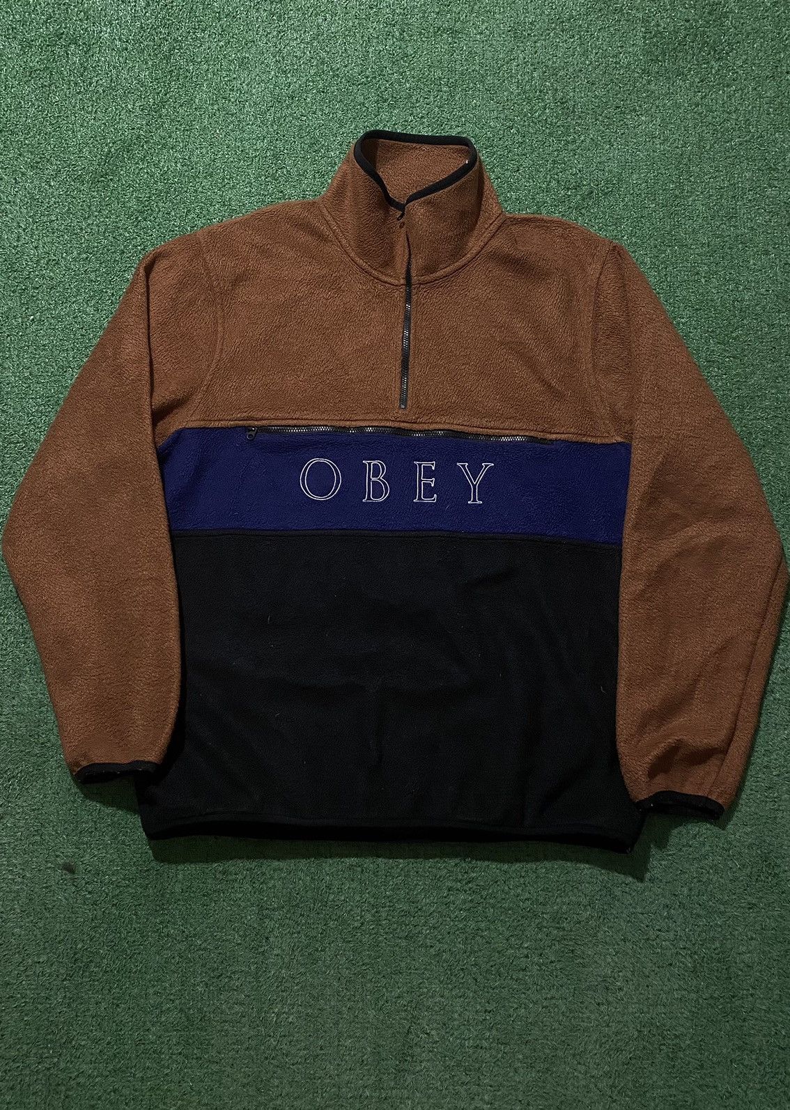 Obey Obey sherpa half zip Size US M / EU 48-50 / 2 - 1 Thumbnail
