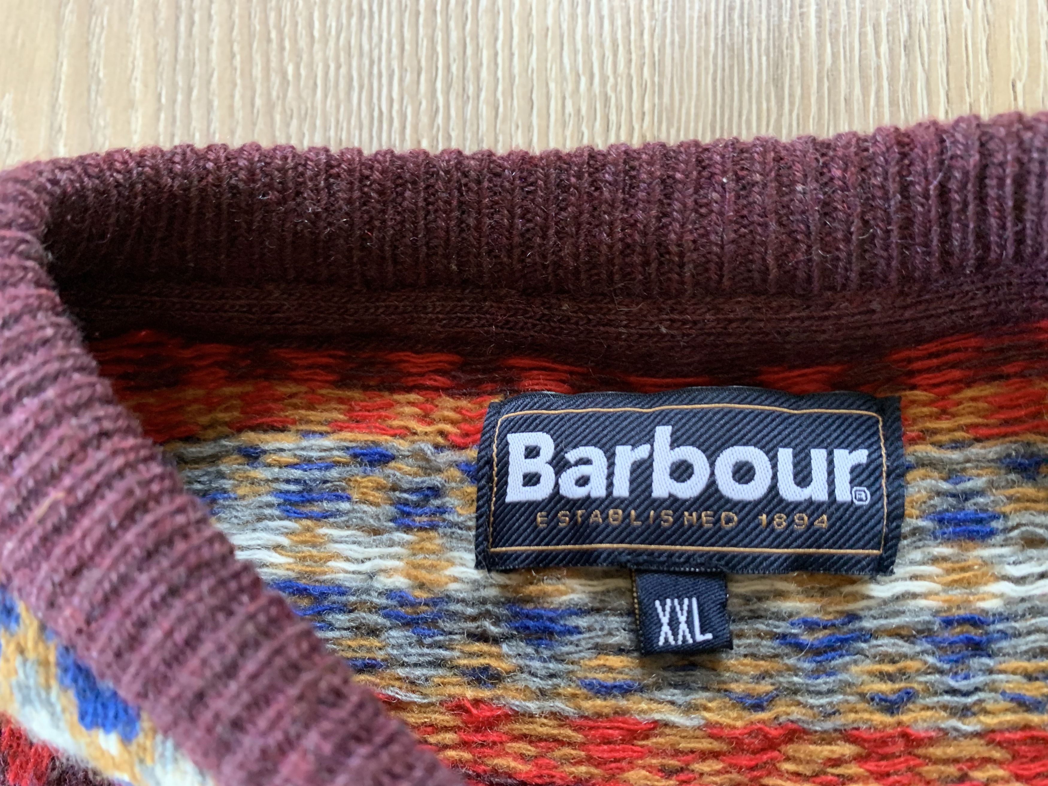 Barbour Barbour Knit Wool Multicolor Sweater Size US XXL / EU 58 / 5 - 5 Thumbnail