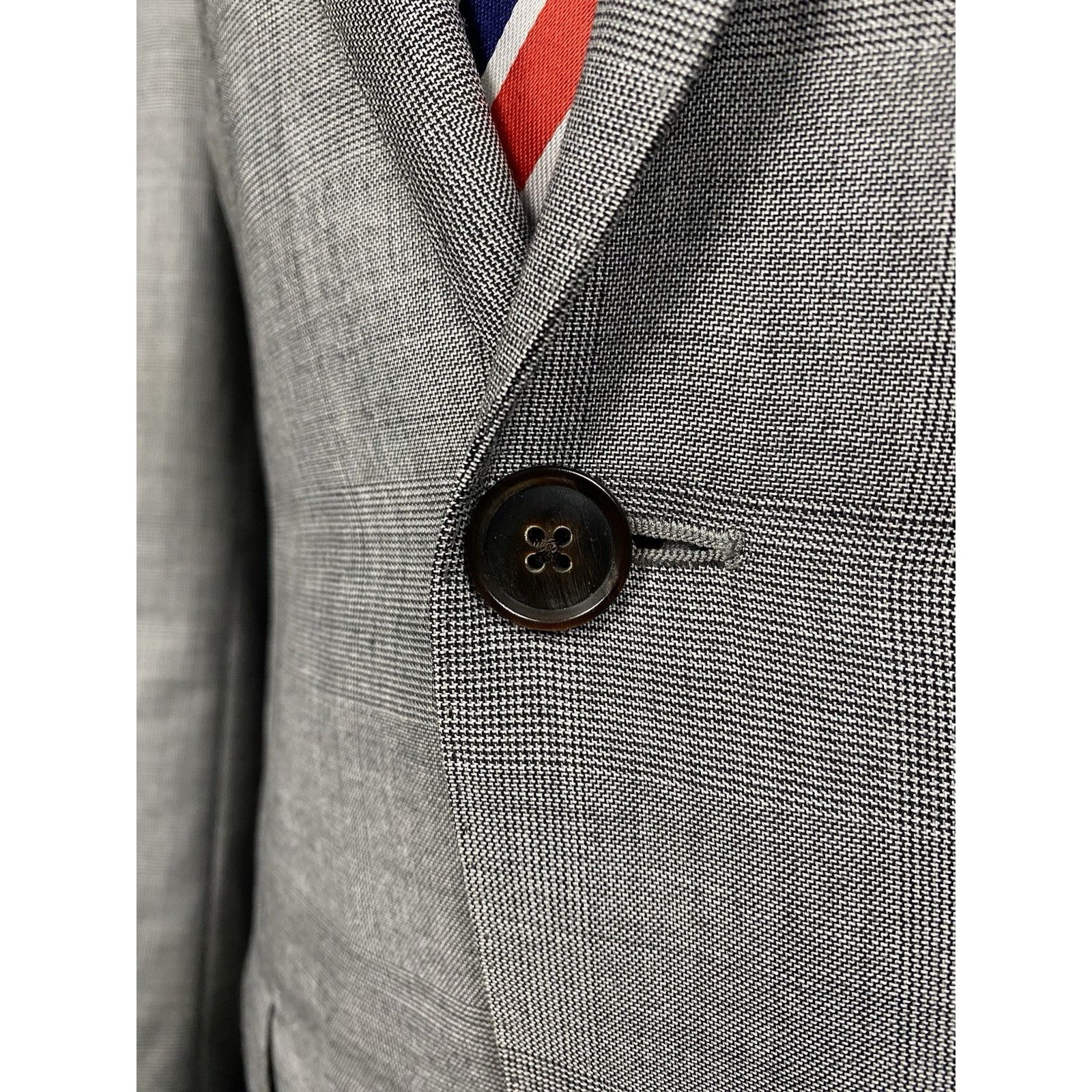 Suitsupply Suitsupply Men's Gray Wool 2 Piece Suit Size 98 (48) Size 52L - 9 Thumbnail
