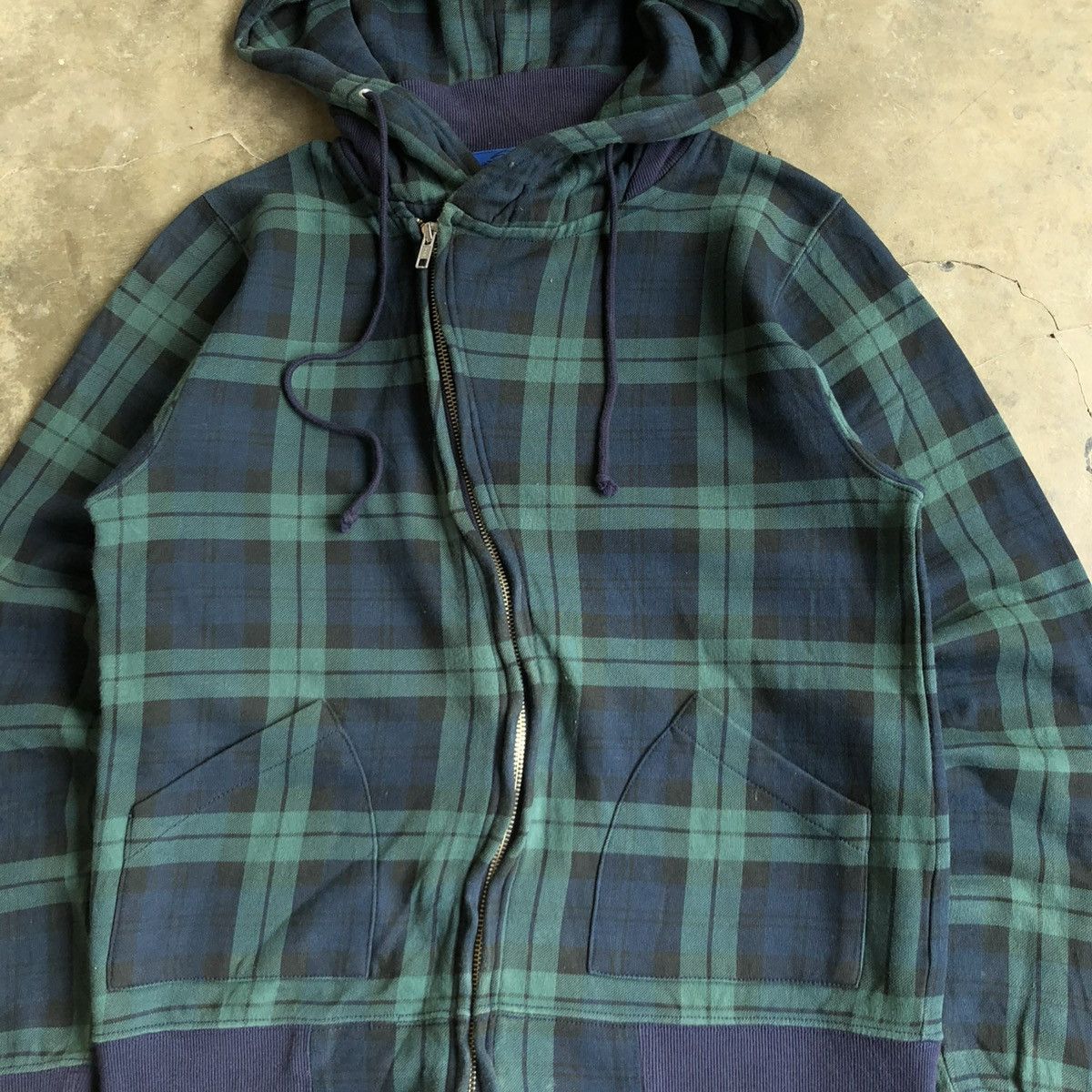 Beams Plus 2000s Beams Heart Asymatrical Wired Ziphoodie Beauty Beast Size US M / EU 48-50 / 2 - 4 Thumbnail