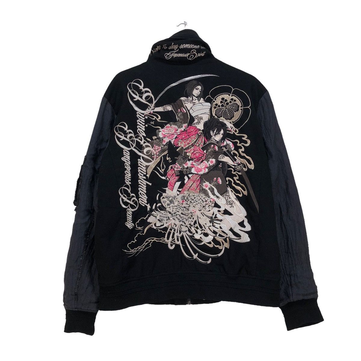 Blue Blue Japan 💥Vintage Japanese Brand Geisha Embroidered Jacket Size US M / EU 48-50 / 2 - 1 Thumbnail