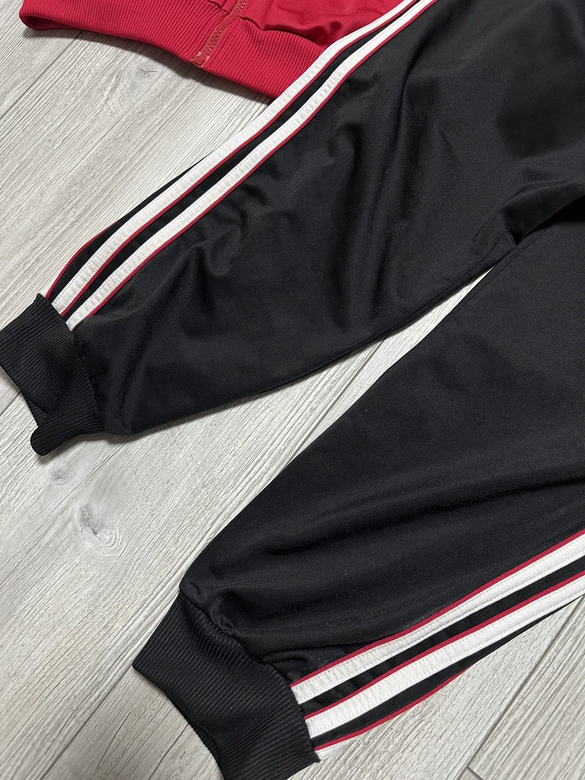 Adidas Vtg 90s ADIDAS Sport Lisboa BENFICA Track Suit Jacket Pants Size US M / EU 48-50 / 2 - 11 Thumbnail