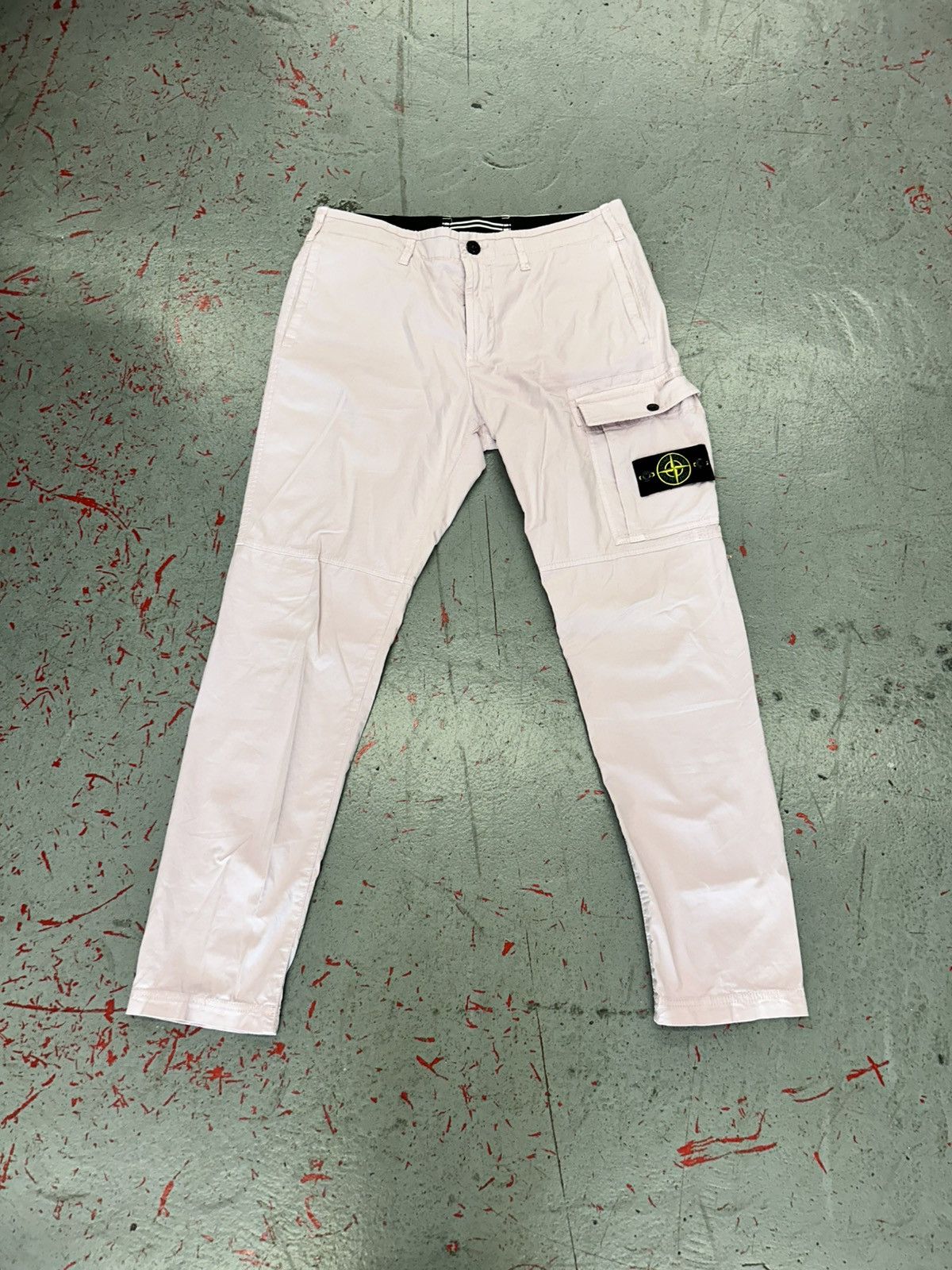 Stone Island SS20 Pink Cargo Pants/Trousers Size 34
