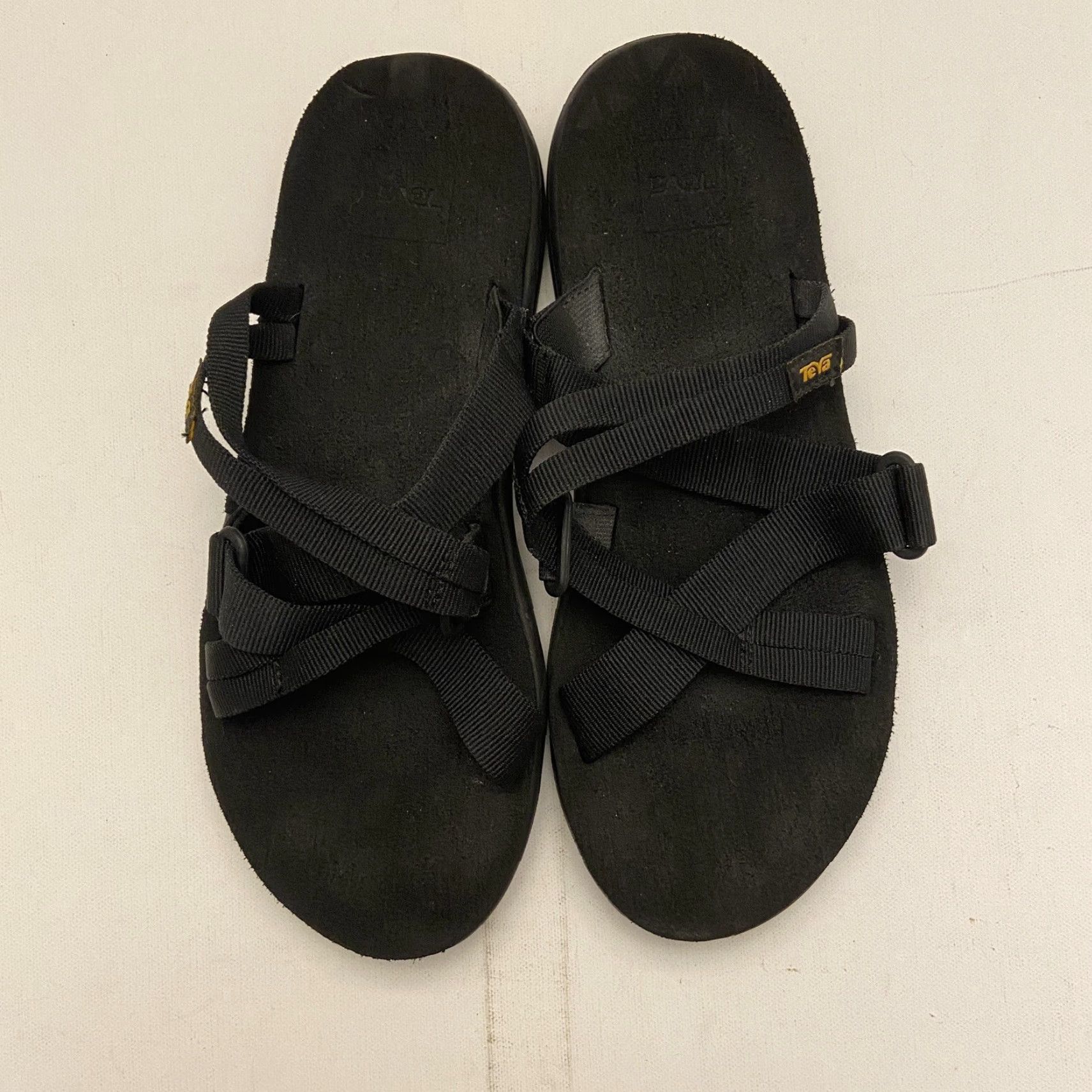 Teva TEVA Sandals Strappy Black Backless Women’s Size 8 Size US 8 / IT 38 - 5 Thumbnail