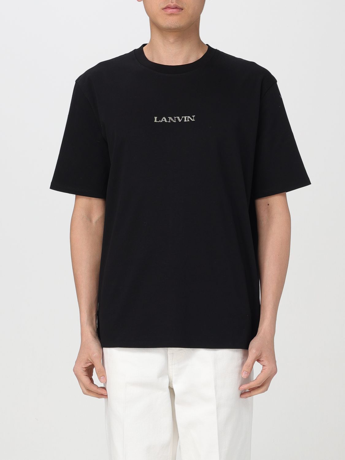 image of Lanvin T-Shirt Men Black (Size XL)