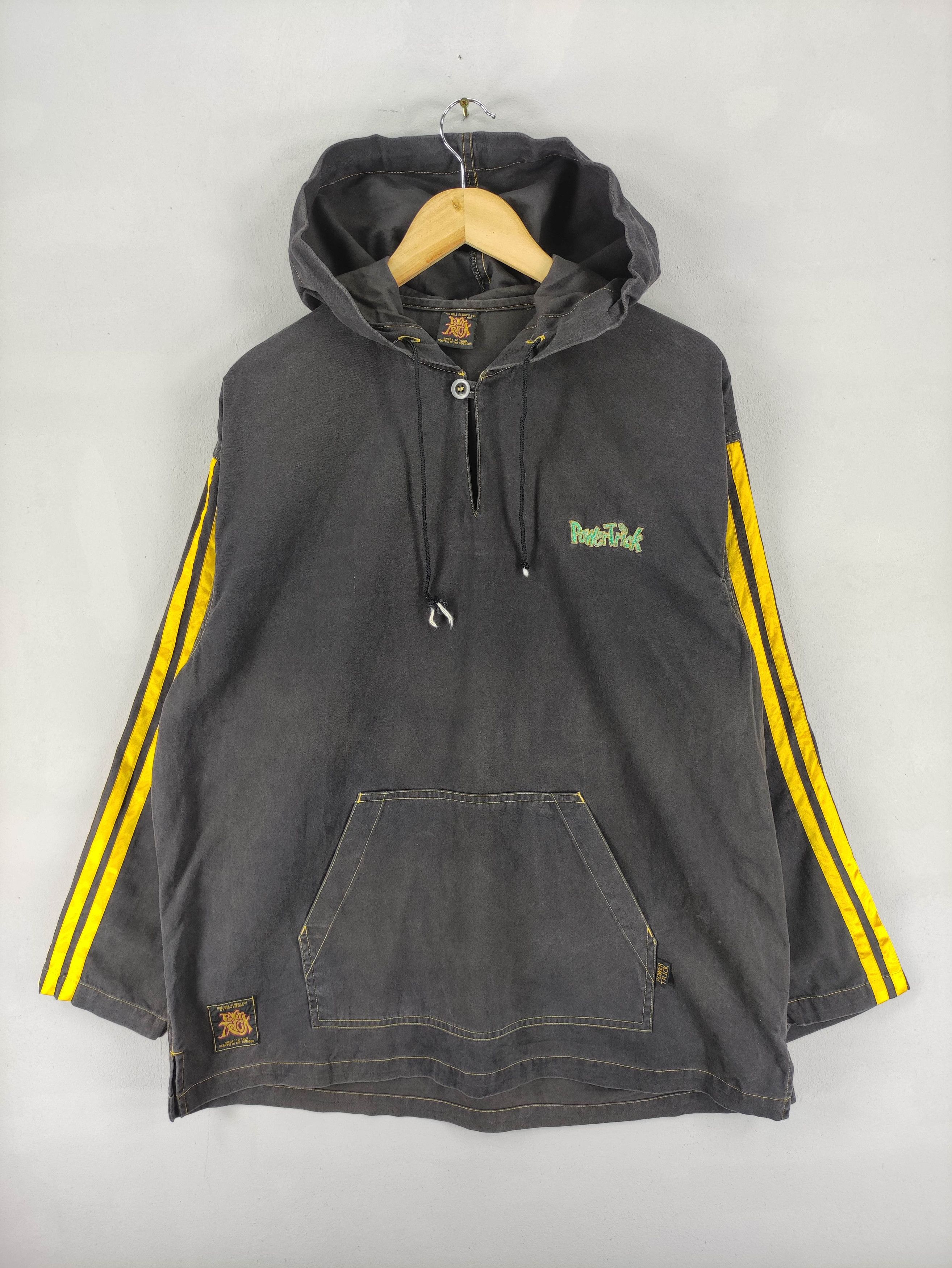 Japanese Brand Vintage Power Trick Hoodie Light Jacket Size US L / EU 52-54 / 3 - 1 Thumbnail