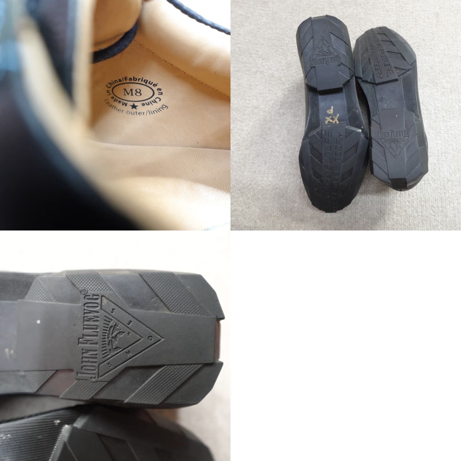 John Fluevog John Fluevog Sneakers 8 Black Leather Elroy Cap Toe Men Casual Shoe Cap Toe 8 Black Leather Sneakers D Rubber Cap Toe Size ONE SIZE - 8 Thumbnail