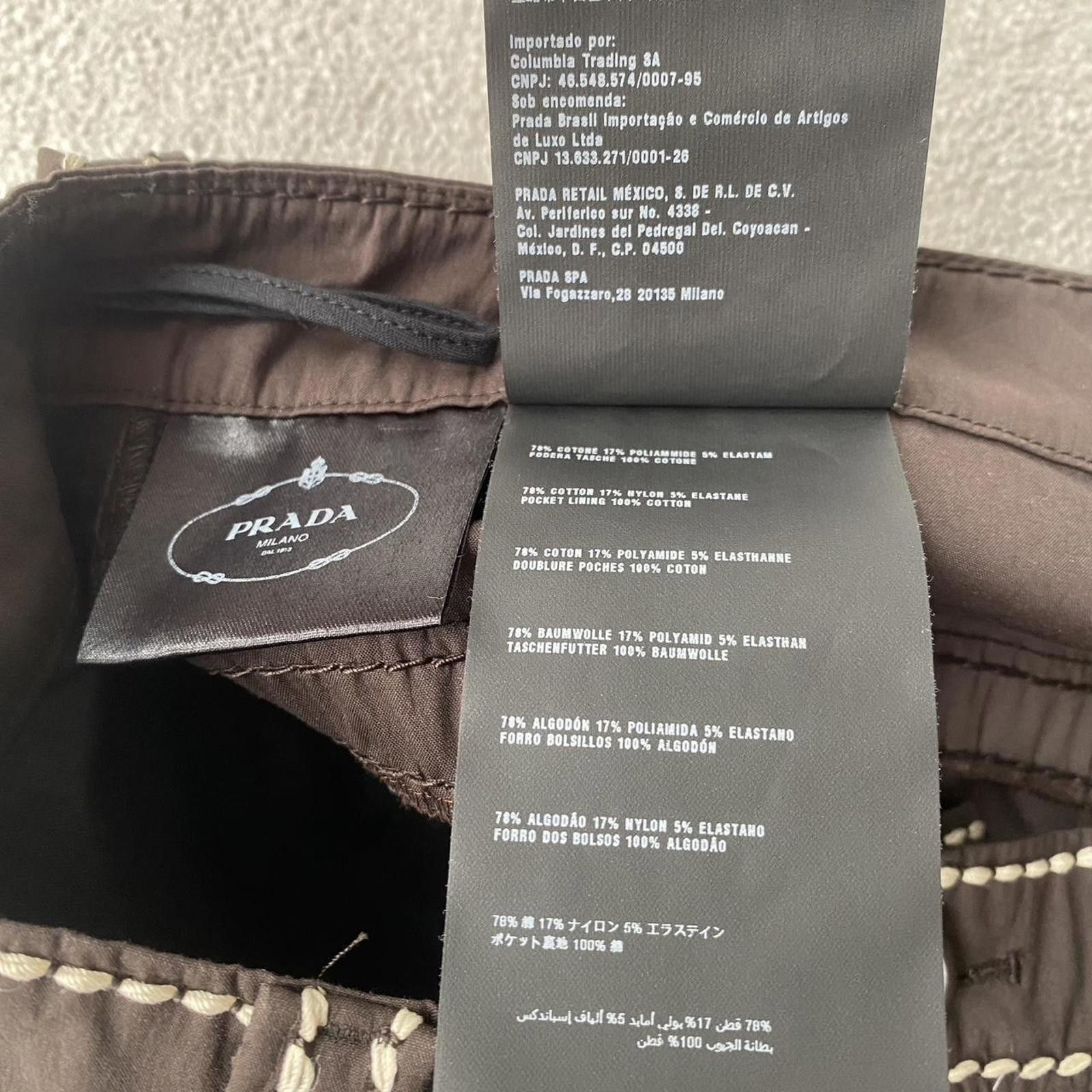 Prada Prada Nylon Contrast Stitch Technical Utility Trousers. Size US 36 / EU 52 - 7 Thumbnail
