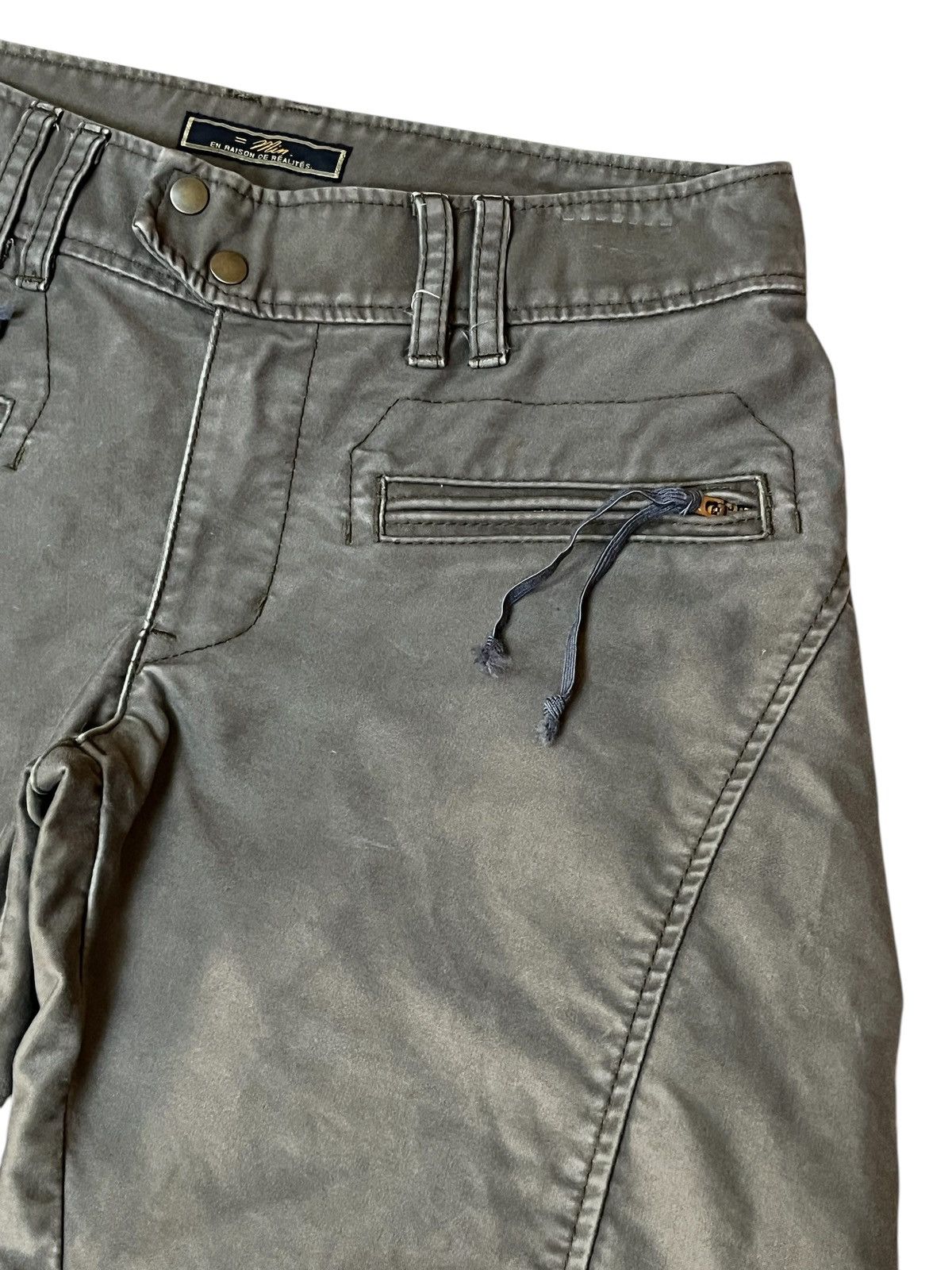 Japanese Brand Japanese apparel brand MIN-RNA INC flared Y2K cargo pant Size US 30 / EU 46 - 4 Thumbnail