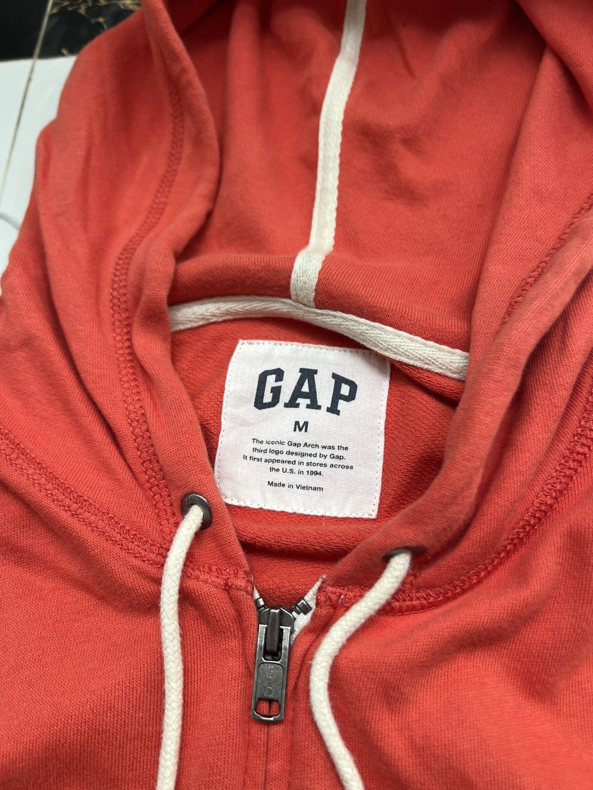 Gap × Vintage 90’s GAP ZIP HOODIE RARE Y2K SKATE RETRO Size US M / EU 48-50 / 2 - 5 Thumbnail